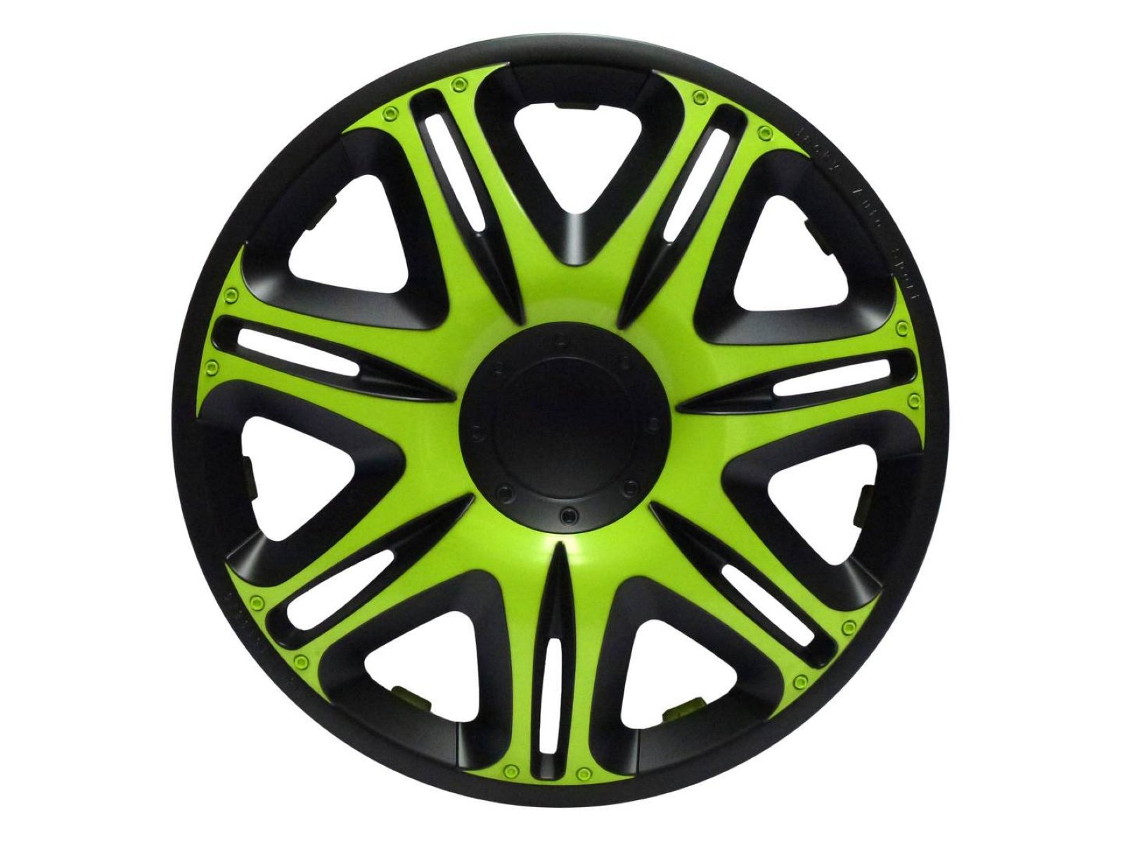 ZentimeX Radkappen Radzierblenden Radabdeckungen 16" Zoll #166 Green-Black GRÜN SCHWARZ von ZentimeX