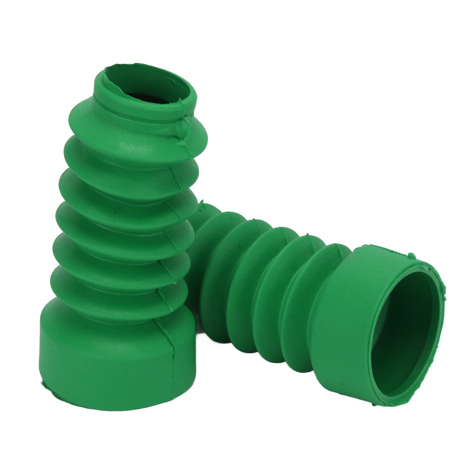 Beschläge Zubehör 2PCS Motorrad Front Shock Staubdicht Vorne für Motorrad (Green) von Zerodis