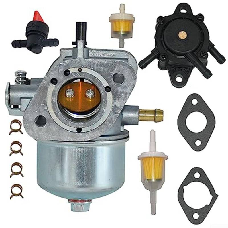 Zeroupshop Vergaser-Kit für Kawasaki Teilenummern 15004-7057 15003-7107, 15003-7054, 15003-7061 für FH430V für FH541V für FS481V Motoren Rasenmäher Teile Zubehör von Zeroupshop