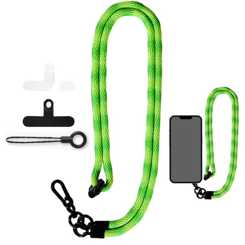 Zestvria Handy-Lanyard, Handy-Umhängegurt,Vielseitiges Handy-Umhängeband | Smartphone-Lanyard-Schulterhalsgurt für 4-6,7-Zoll-Full-Cover-Telefonhülle von Zestvria