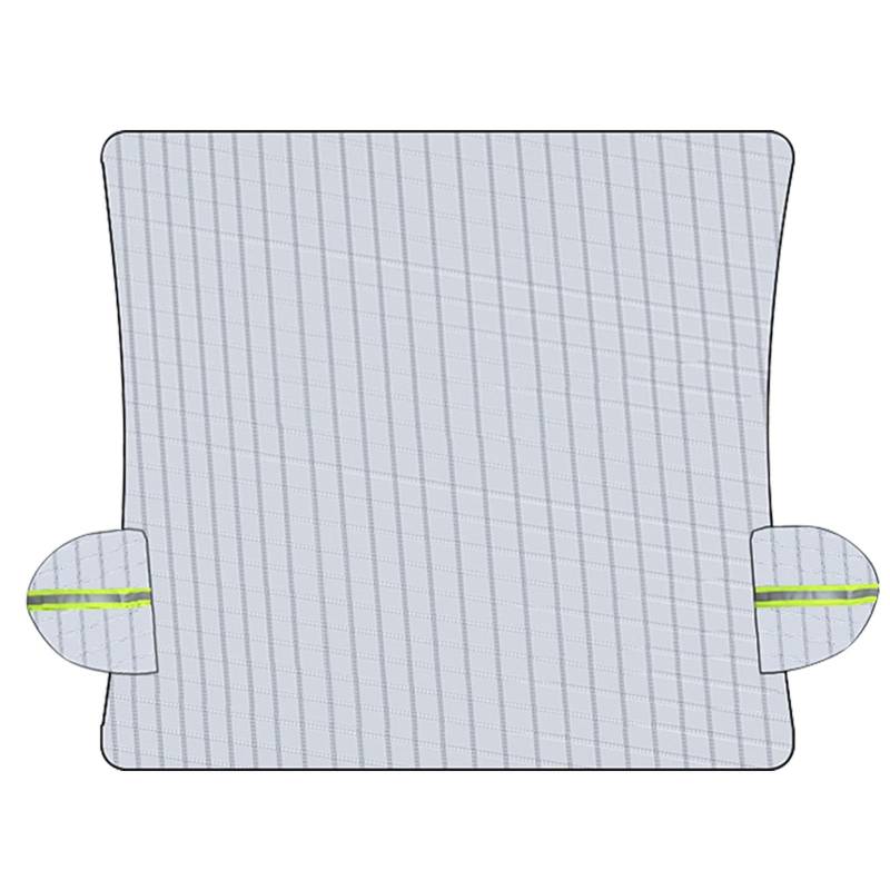 Zestvria Windschutzscheiben-Schneeabdeckung, Auto-Winter-Windschutzscheibenabdeckung,Vollständiger Autoschutz bei Schnee - Winddichte Sonnenschutzabdeckung, vollständiger Autoschutz bei Schnee, von Zestvria