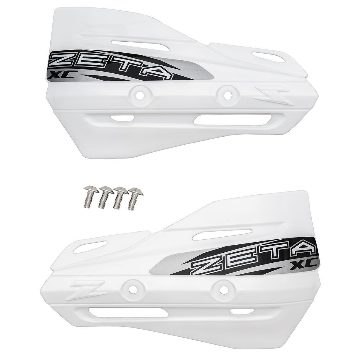 ZETA XC Protector for Armor Hand Guard White ZE72-3110 compatible with ZETA armor handguard mud protection wind rocks von ZETA RACING