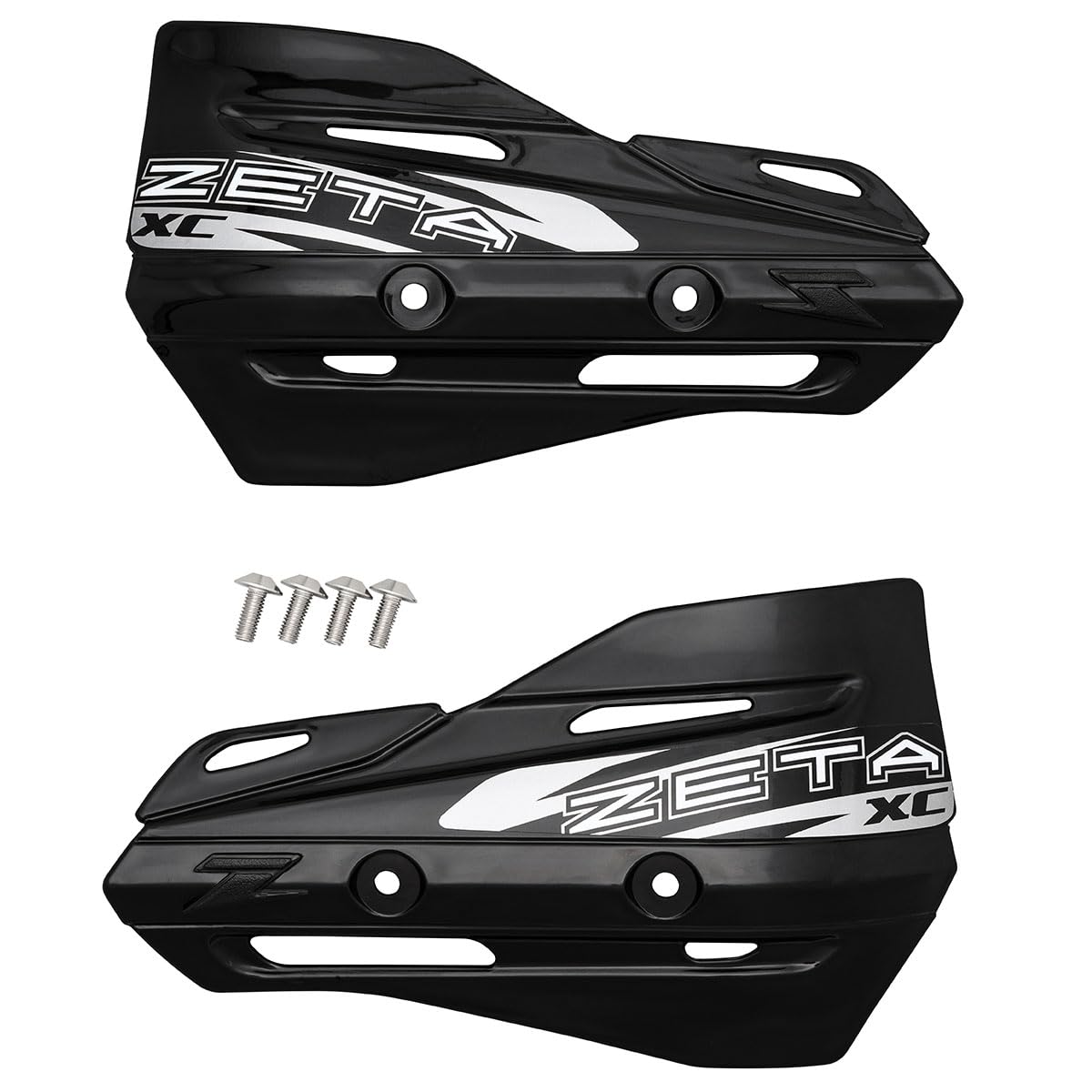 Zeta Racing XC Protector for Armor Hand Guard Black ZE72-3106 compatible with ZETA armor handguard mud protection wind rocks von ZETA RACING