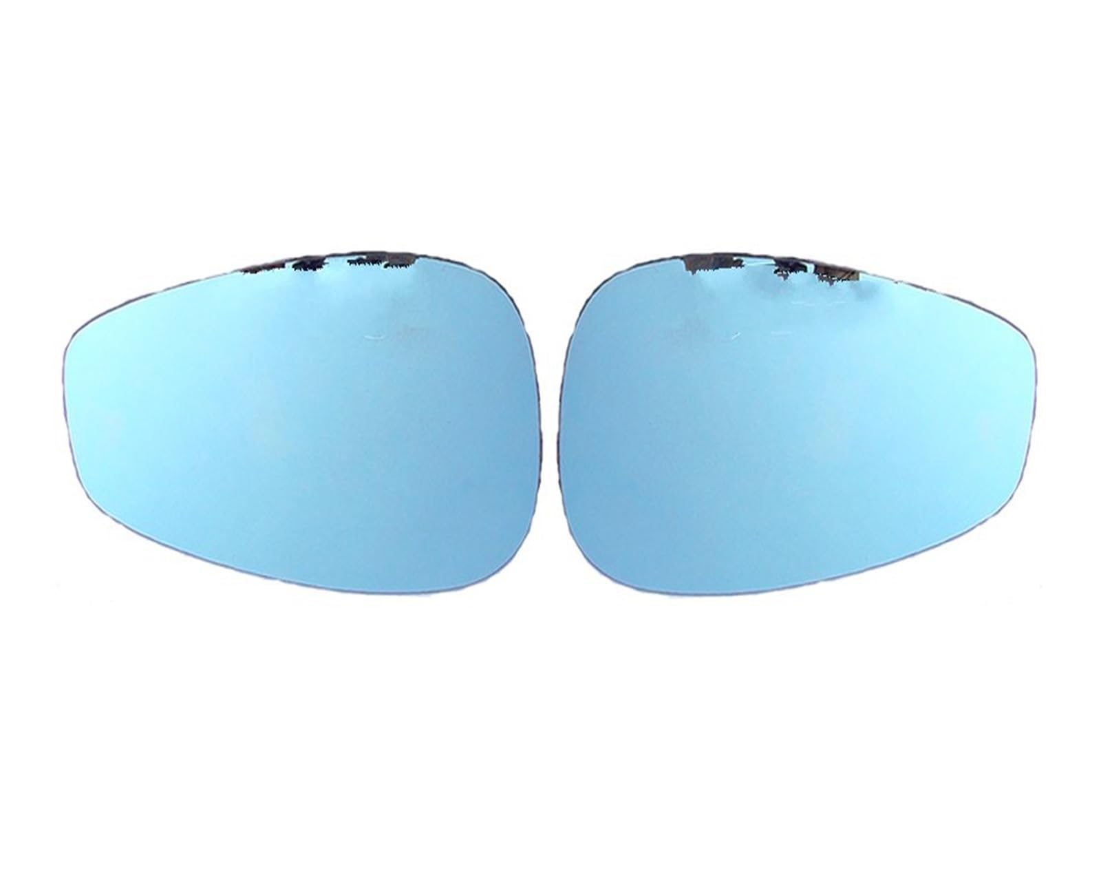 Außenspiegel Auto-äußere Rückspiegel-Seitenspiegellinse Großes Blaues Glas Mit Heizung Für Ferrari 458 488 Heizung Rückfahrglas(2PCS Left and Right) von ZhanNuoBHd