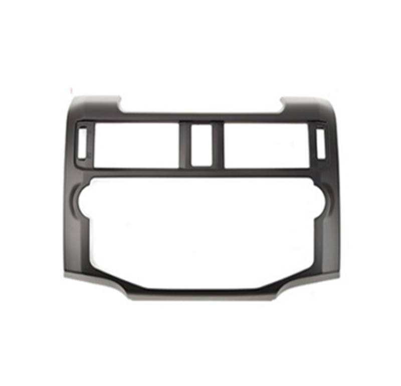 Auto Bedienfeld Dekoration Für 4Runner 2010 UP Zubehör Matte Schwarz Auto Center Konsole Panel Trim Aufkleber Dekoration Abdeckung Innen Moulding Sets Trim Abdeckung Rahmen(Navigation panel) von ZhanNuoBHd