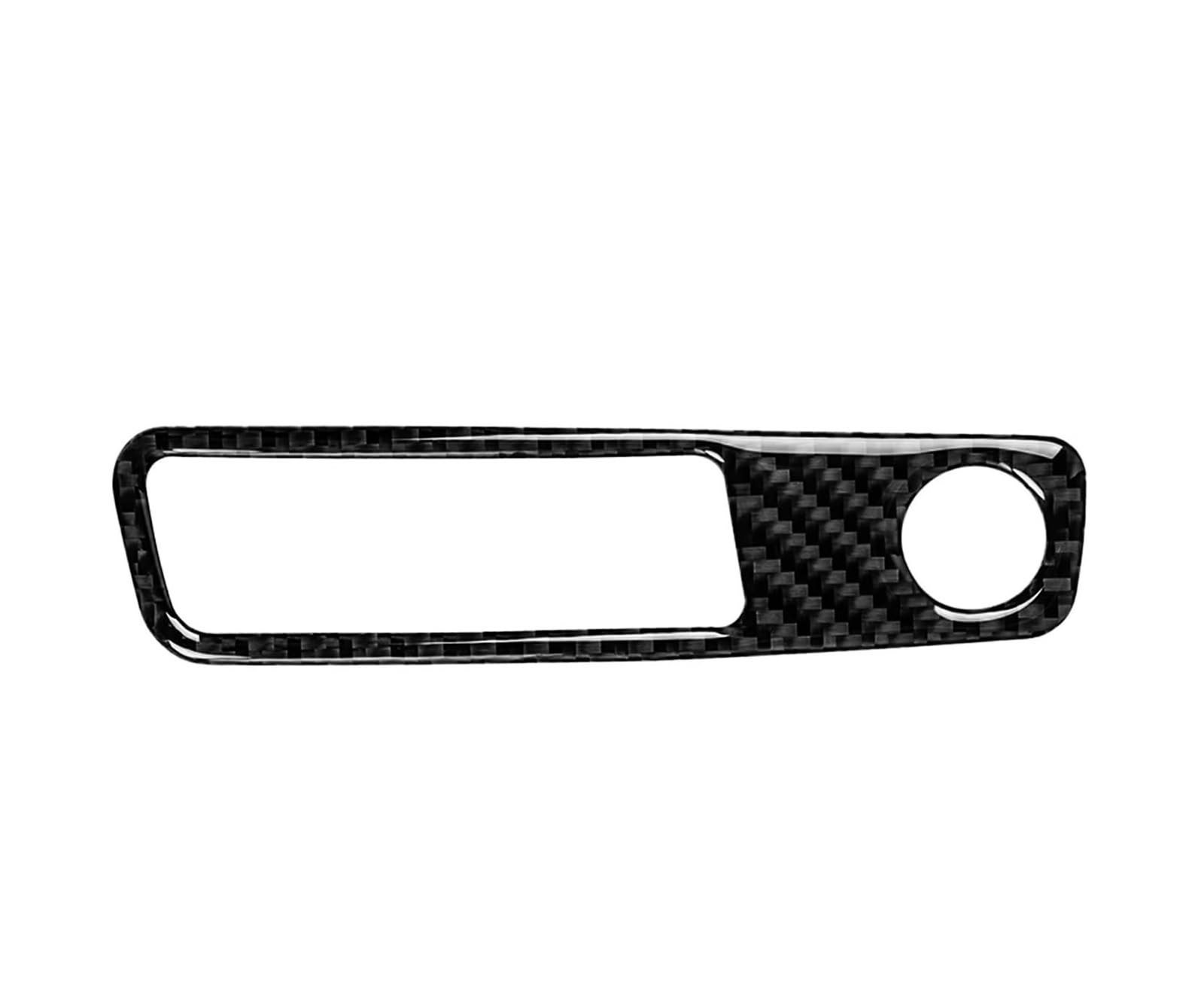 Auto Bedienfeld Dekoration Für A4 Für B9 2017 2018 2019 2020 Carbon Fiber Center Konsole Volumen Einstellung Panel Abdeckung Trim Auto Zubehör Innenräume Trim Abdeckung Rahmen(Left) von ZhanNuoBHd