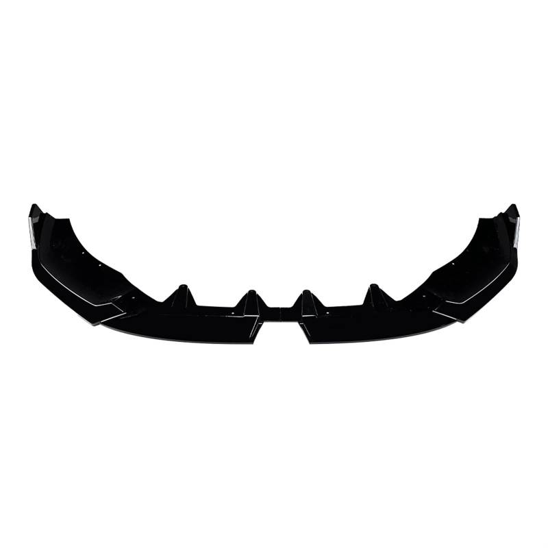 Auto Frontspoiler Lippe Spoilerlippe Splitter Auto Front Lip Splitter Diffusor Körper Kit Spoiler Stoßstange Schutzfolie Für 5-Serie Für I5 Für G60 Für G61 Für Sport 2024 +(Gloss Black) von ZhanNuoBHd