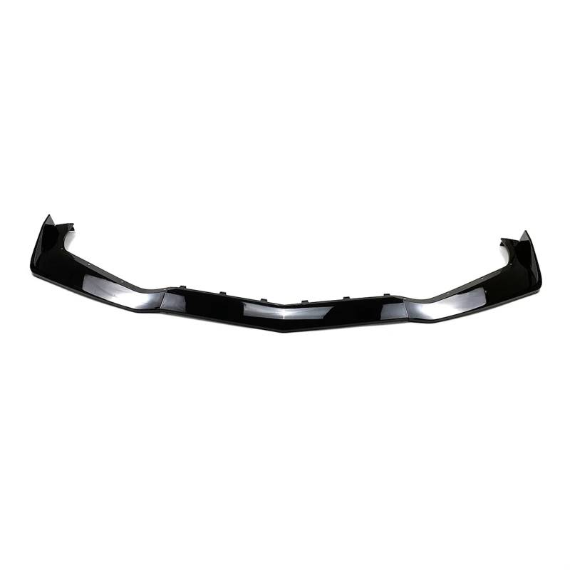 Auto Frontspoiler Lippe Spoilerlippe Splitter Auto Front Lip Splitter Spoiler Für Chevy Für Corvette Für C7 2014 2015 2016 2017 2018 2019(Glossy Black) von ZhanNuoBHd