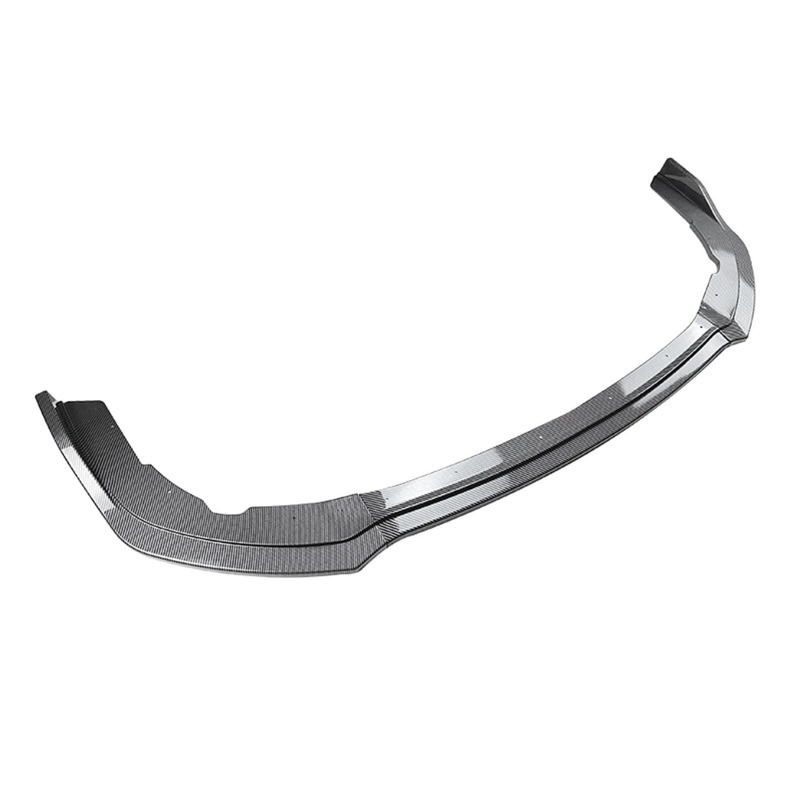 Auto Frontspoiler Lippe Spoilerlippe Splitter Auto Frontschürze Spoiler Lippe Klinge Untere Splitter Körper Kit Zubehör Auto Teile Für Subaru Für Impreza Für WRX Für STI 2011 2012 2013 2014(Carbon Loo von ZhanNuoBHd