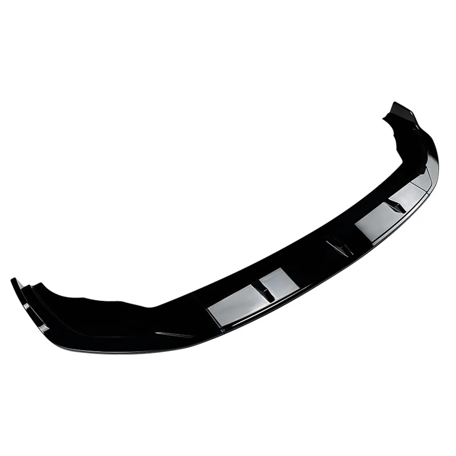 Auto Frontspoiler Lippe Spoilerlippe Splitter Auto Vorderen Stoßfänger Lip Spoiler Splitter Deflektor Körper Kit Guards Für 2-Serie Für F44 Für Sport Für 218i Für 220i 2023 2024(Glossy Black) von ZhanNuoBHd