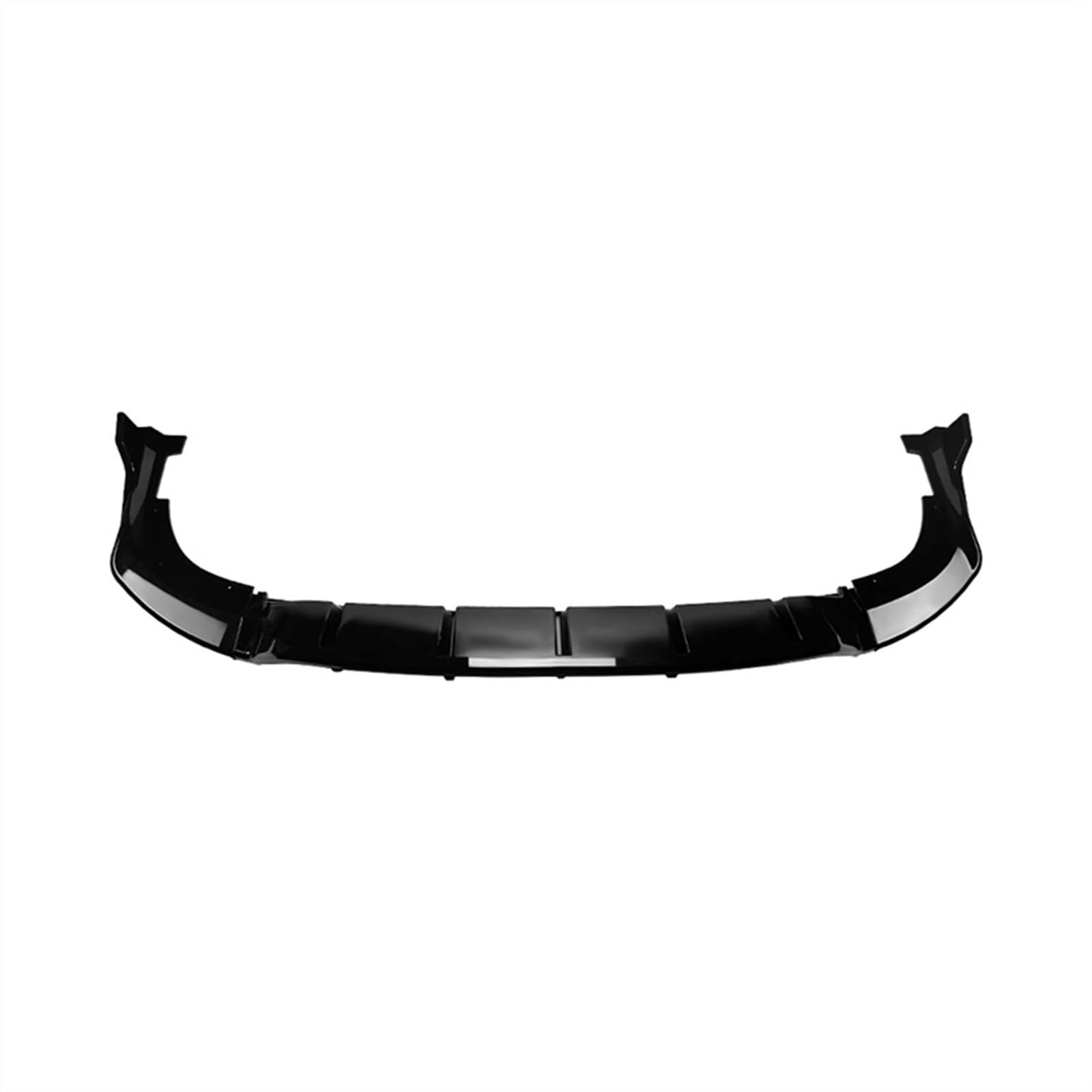 Auto Frontspoiler Lippe Spoilerlippe Splitter Front Lower Bumper Spoiler Kinn Lip Splitter Spoiler Diffusor Deflektor Schutz Für VW Für Tiguan Für MK2 Für 2021 2022 2023(Glossy Black) von ZhanNuoBHd