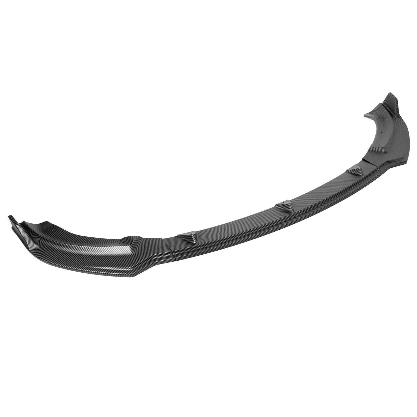 Auto Frontspoiler Lippe Spoilerlippe Splitter Frontschürze Unteren Spoiler Lippe Auto Styling Diffusor Lip Protector Körper Kit Für Tesla Für Modell Für Y 2017 2018 2019 2020 2021 2022 2023(Matte Carb von ZhanNuoBHd