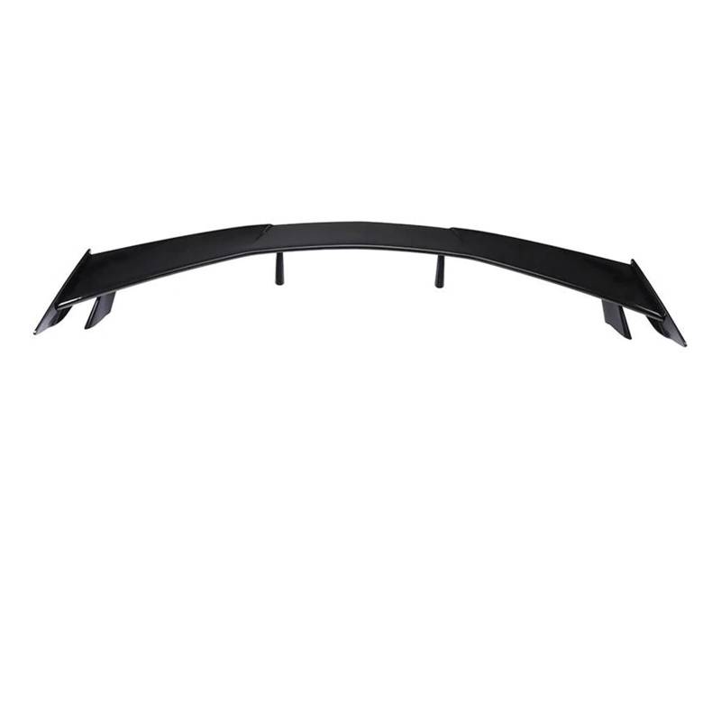 Auto Heckspoiler Für Corvette C8 Für GM 2020-2023 Carbon Faser Look Helle Schwarz Hinten Stamm Deckel Hohe Flügel Spoiler Auto Heckklappe Klappe Trim ABS Dachspoiler(Bright Black) von ZhanNuoBHd