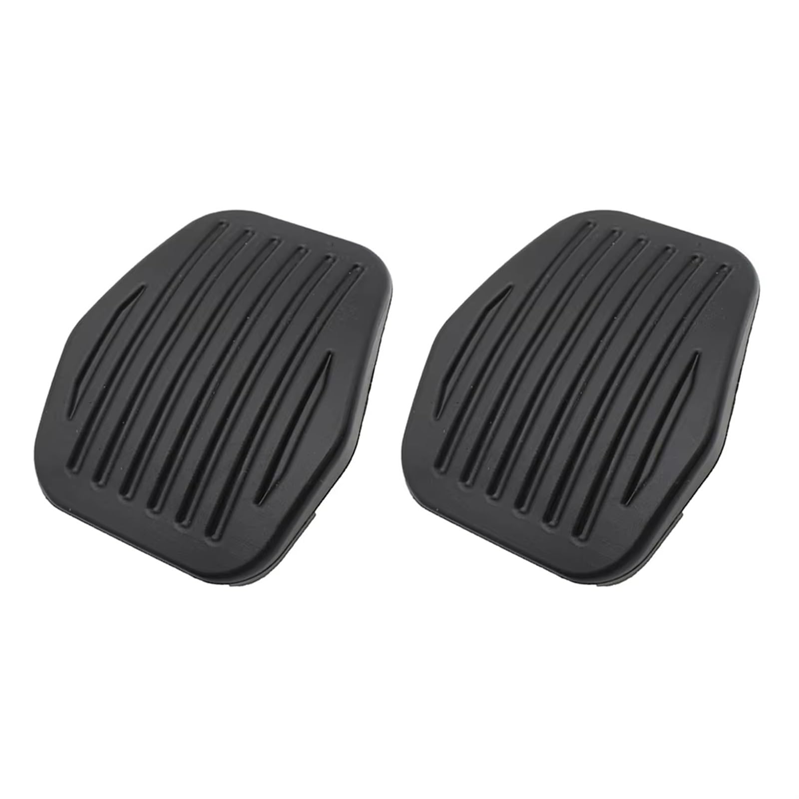 Car Pedals Cover Passend 2X Auto Bremse Kupplung Pedal Pad Abdeckung Auto Bremspedal Pad Abdeckung Auto Zubehör Für Focus III Für CMAX Für C-MAXII Für MK2 Bremspedalbelag von ZhanNuoBHd