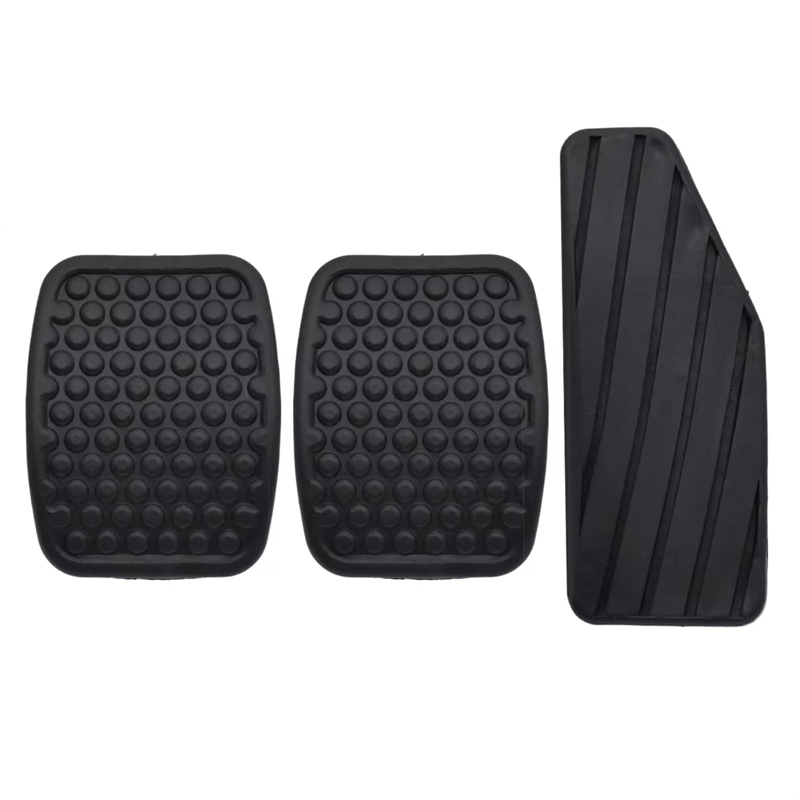 Car Pedals Cover Passend 3 Stücke Auto Bremse Kupplung Gaspedal Gummiauflage Abdeckung Kit Für Suzuki Für Swift Für Samurai Für Sidekick Für Vitara Bremspedalbelag von ZhanNuoBHd