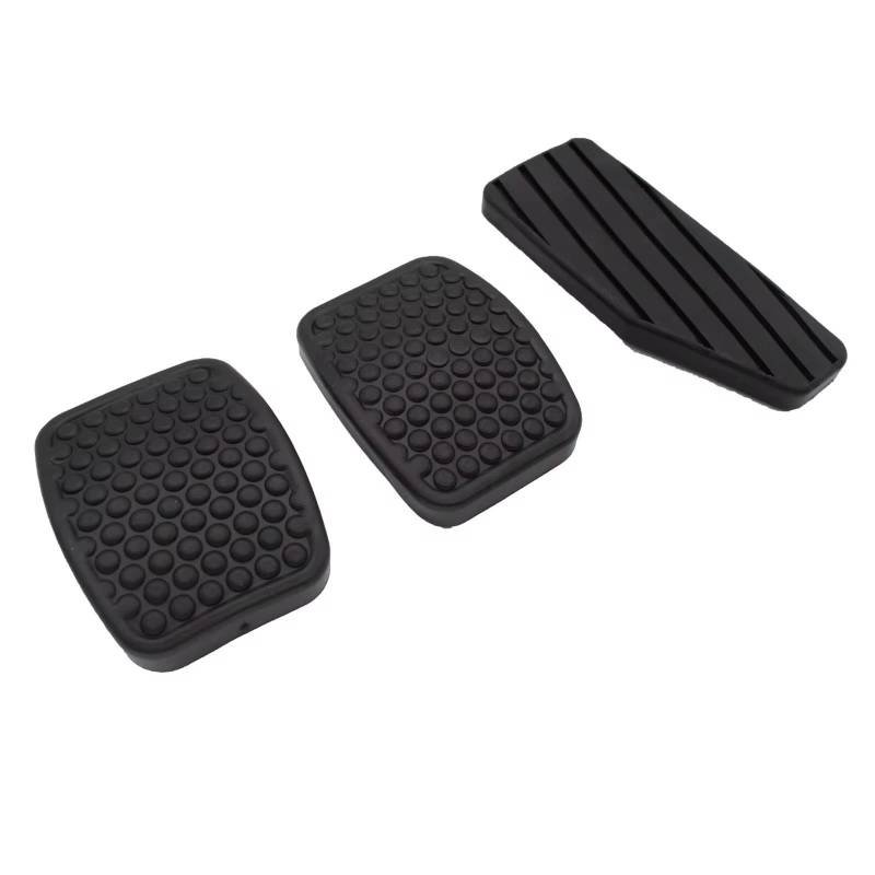 Car Pedals Cover Passend 3 Teile/Satz Auto Bremse Kupplung Gaspedal Gummi Pad Abdeckung Für Suzuki Für Swift Für Samurai Für Sidekick Für Vitara Für Tracker Bremspedalbelag von ZhanNuoBHd