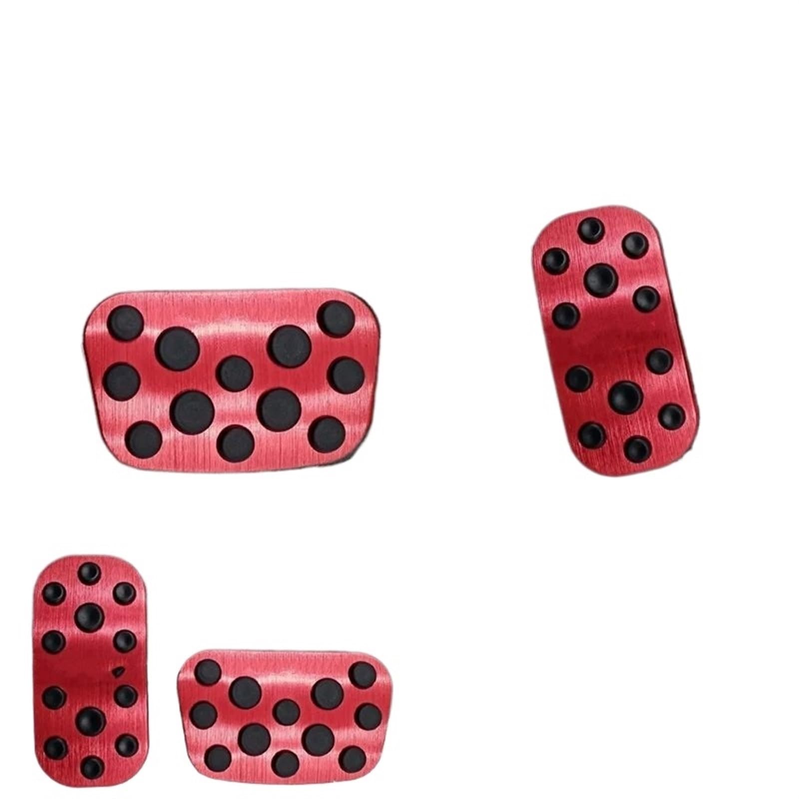 Car Pedals Cover Passend Auto Fuß Pedal Pads Abdeckung Für Toyota Für Voxy 90 Serie 2022 Zubehör Accelerator Gas Bremse Pedale Abdeckung Bremspedalbelag(Red) von ZhanNuoBHd