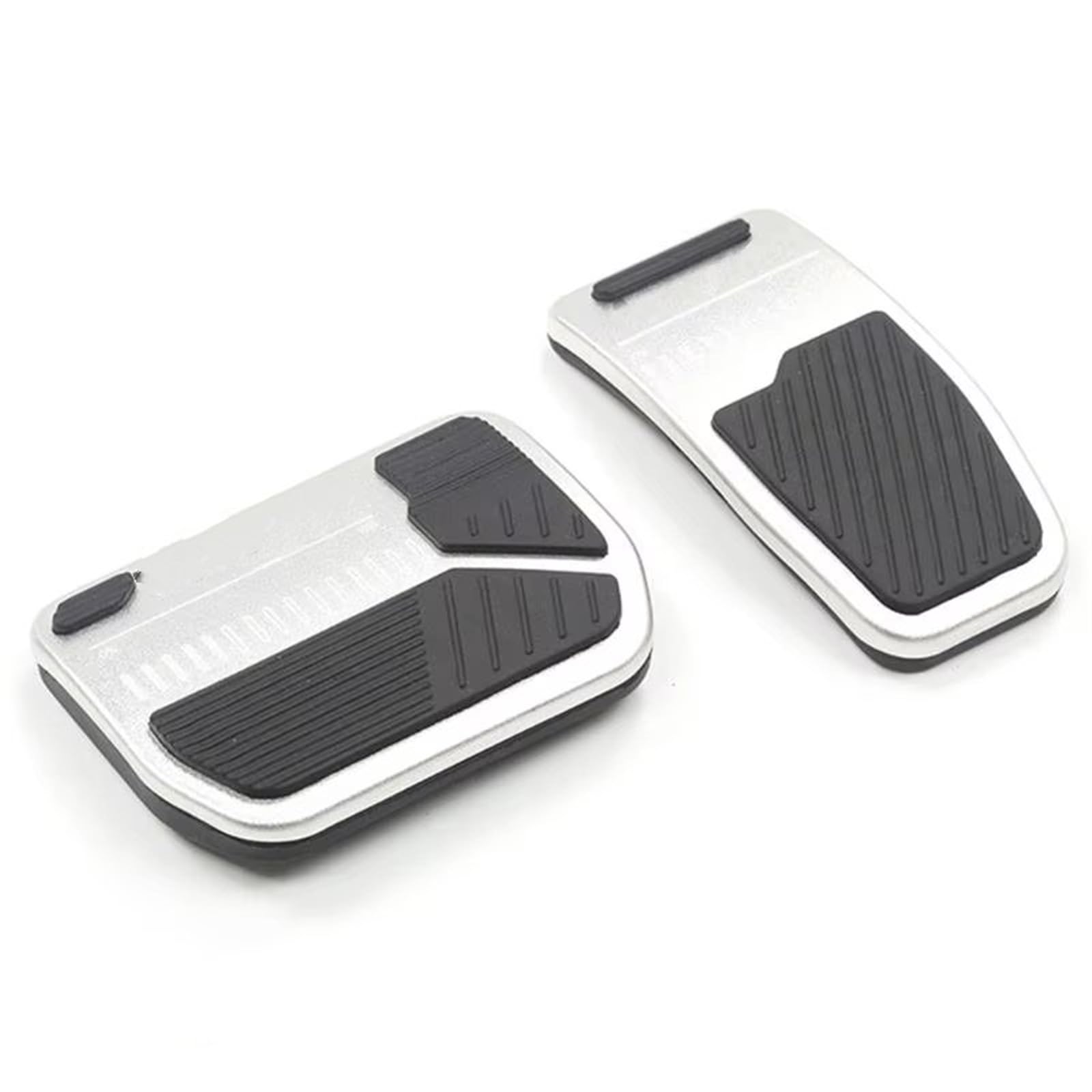 Car Pedals Cover Passend Auto Fuß Pedale Pad Kupplung Bremse rutschfeste Fußstütze Abdeckung Für Modell 3 Y Bremspedalbelag(Silver) von ZhanNuoBHd