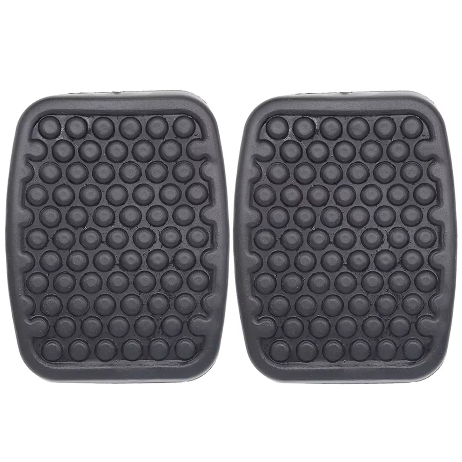 Car Pedals Cover Passend Auto Gummi Bremse Kupplung Pedal Füße Fuß Pad Drosselklappenpedal Abdeckung Ersatzteile 95143073 Für Chevrolet Für Spark 2005 2006 2007 2008 2009 Bremspedalbelag(2) von ZhanNuoBHd