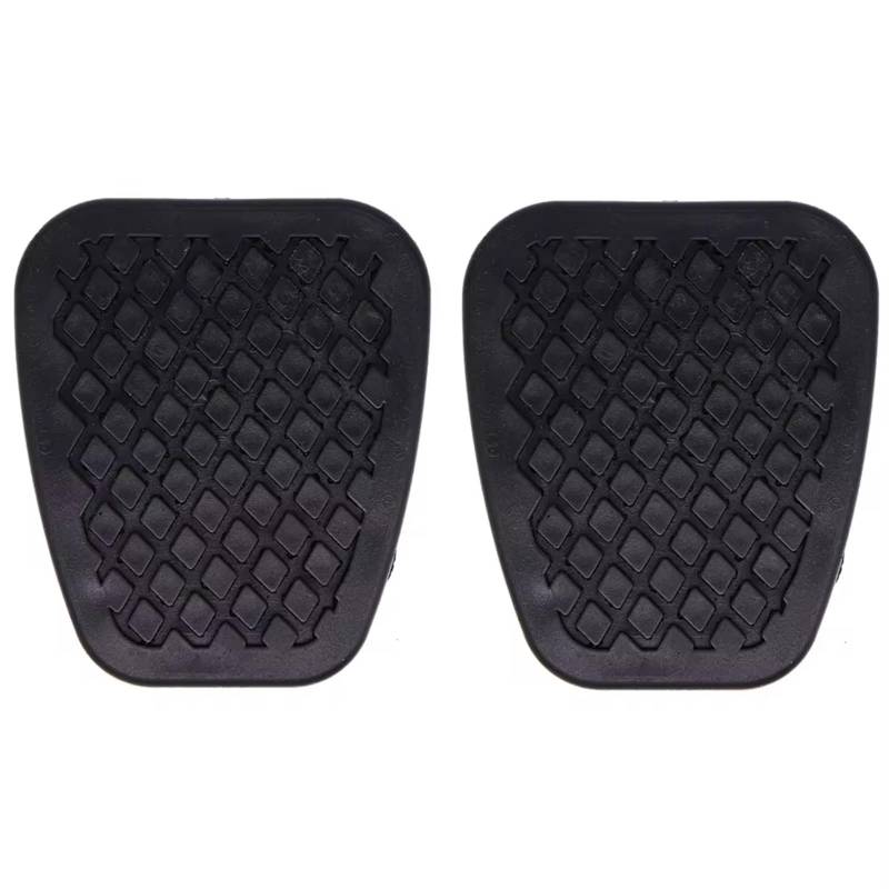 Car Pedals Cover Passend Für CR-V Für CRV Für RD1-RD3 1997 1998 1999 2000 2001 Autogummibremskupplungs-Fußpedalauflageabdeckung Schaltgetriebezubehör Bremspedalbelag(2Pc) von ZhanNuoBHd