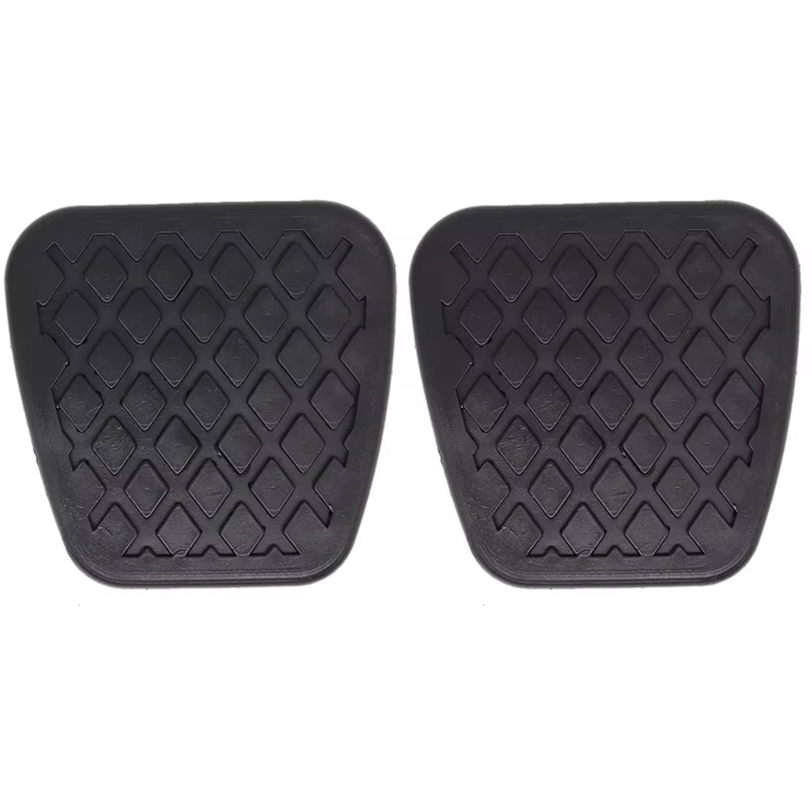 Car Pedals Cover Passend Für Civic 9. 8. 7. Generation 2001 2002 2003 2004 2005 2006-2017 Auto Gummibremskupplungs-Fußpedalauflageabdeckungen Zubehör Bremspedalbelag(2Pc) von ZhanNuoBHd