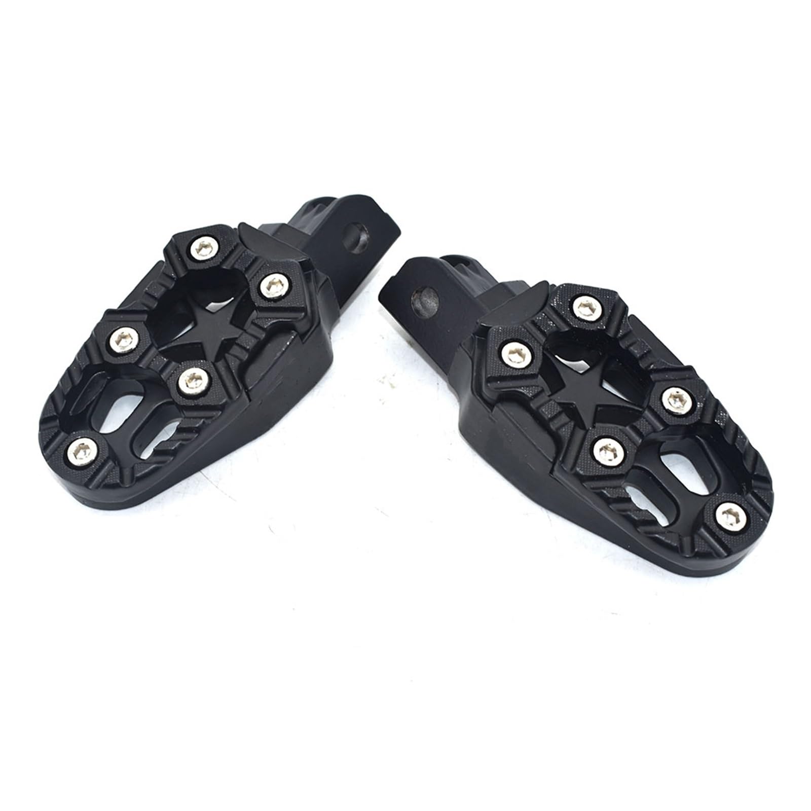 Fußrasten Pedal Stütze 1 Paar Universal 8mm Metall Motorrad Fußrasten Pedale Fußstützen Mit Feder Für Dirt Pit Bike Rest Fußrasten(1) von ZhanNuoBHd