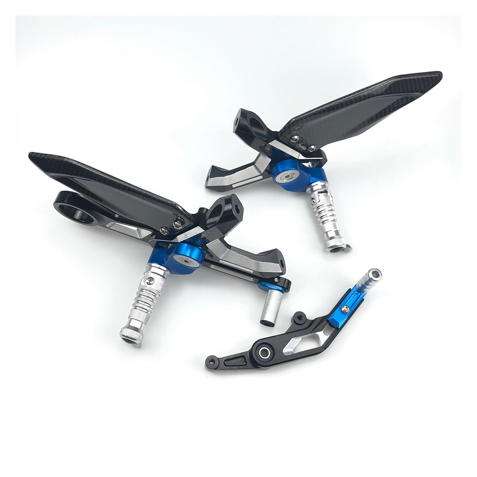 Fußrasten Pedal Stütze FÜR S1000RR FÜR S1000R FÜR S1000 R 19-22 FÜR S1000RR Einstellbare Carbon Faser Fuß Pedal Mit Getriebe Angehoben Pedal Motorrad Rest Fußrasten von ZhanNuoBHd