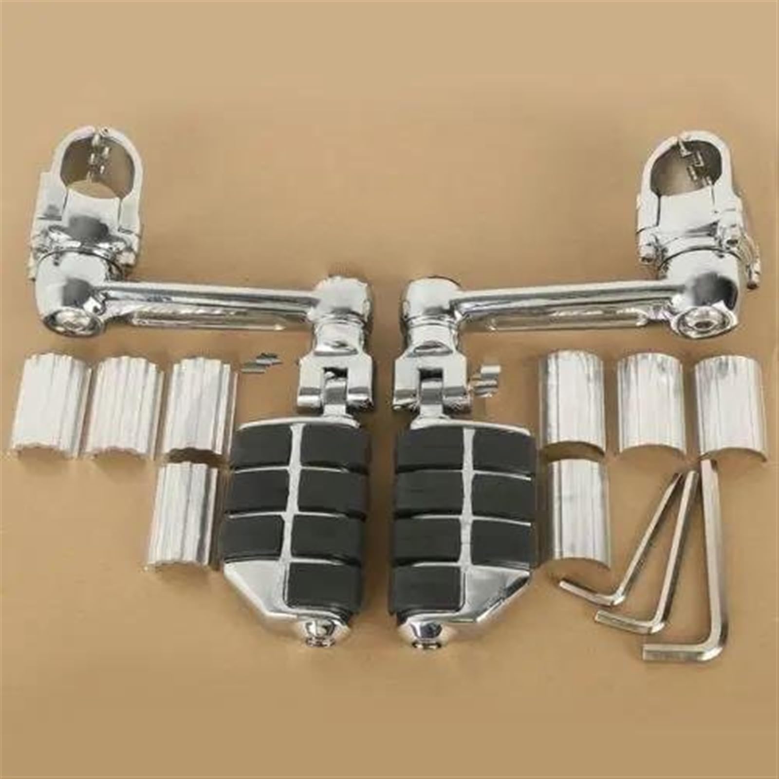 Fußrasten Pedal Stütze Für Goldwing GL1800 22mm 30mm 35mm Motorrad Einstellbare Aluminium Fußstütze Fußrasten Fußrasten Pedale Rest Fußrasten von ZhanNuoBHd