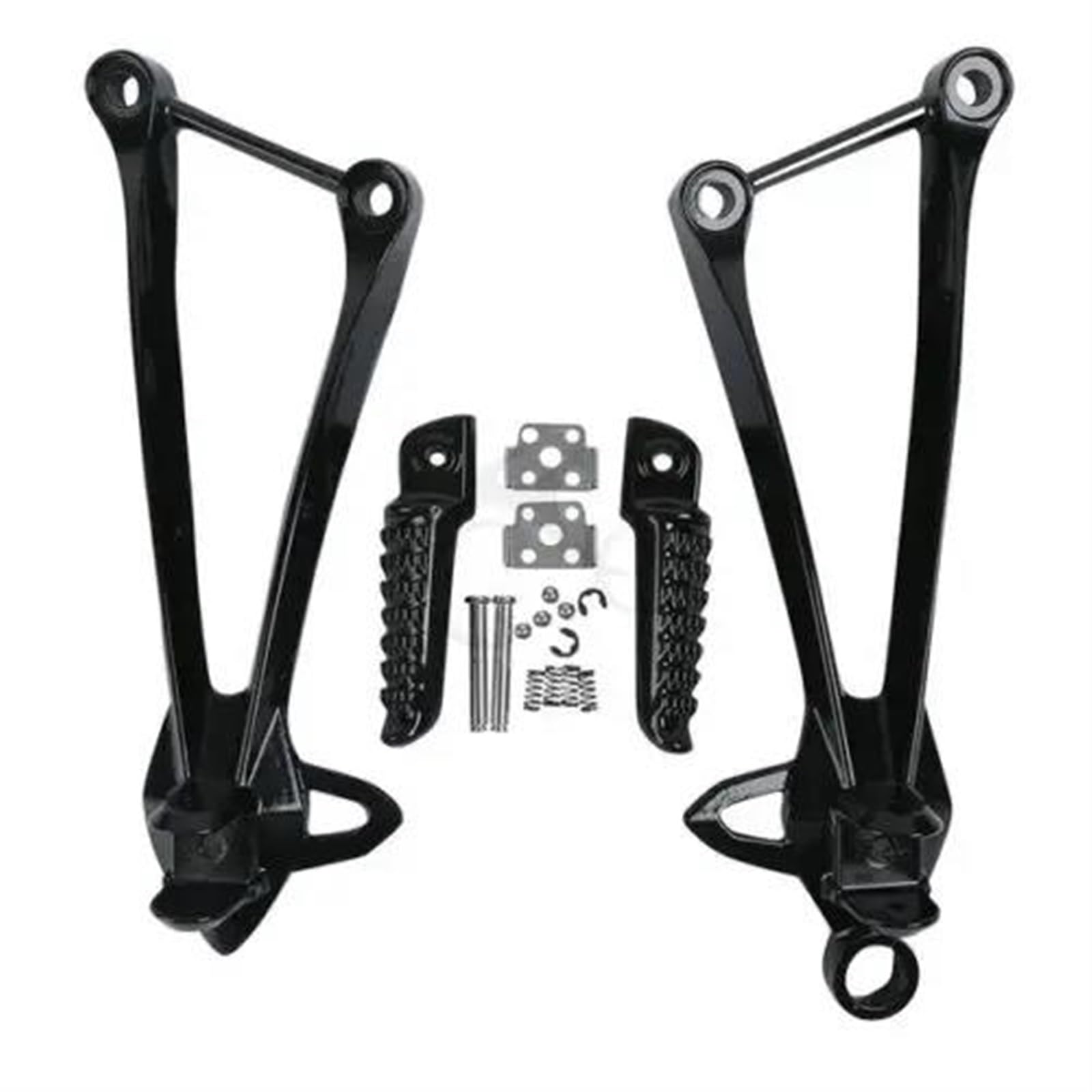 Fußrasten Pedal Stütze Für Kawasaki Für Ninja ZX6R 2009-2023 Für Ninja ZX636 2013-2023 Ninja ZX10R 2008-2010 Motorrad Hinten Fußrasten Fußrasten Halterung Rest Fußrasten(1) von ZhanNuoBHd