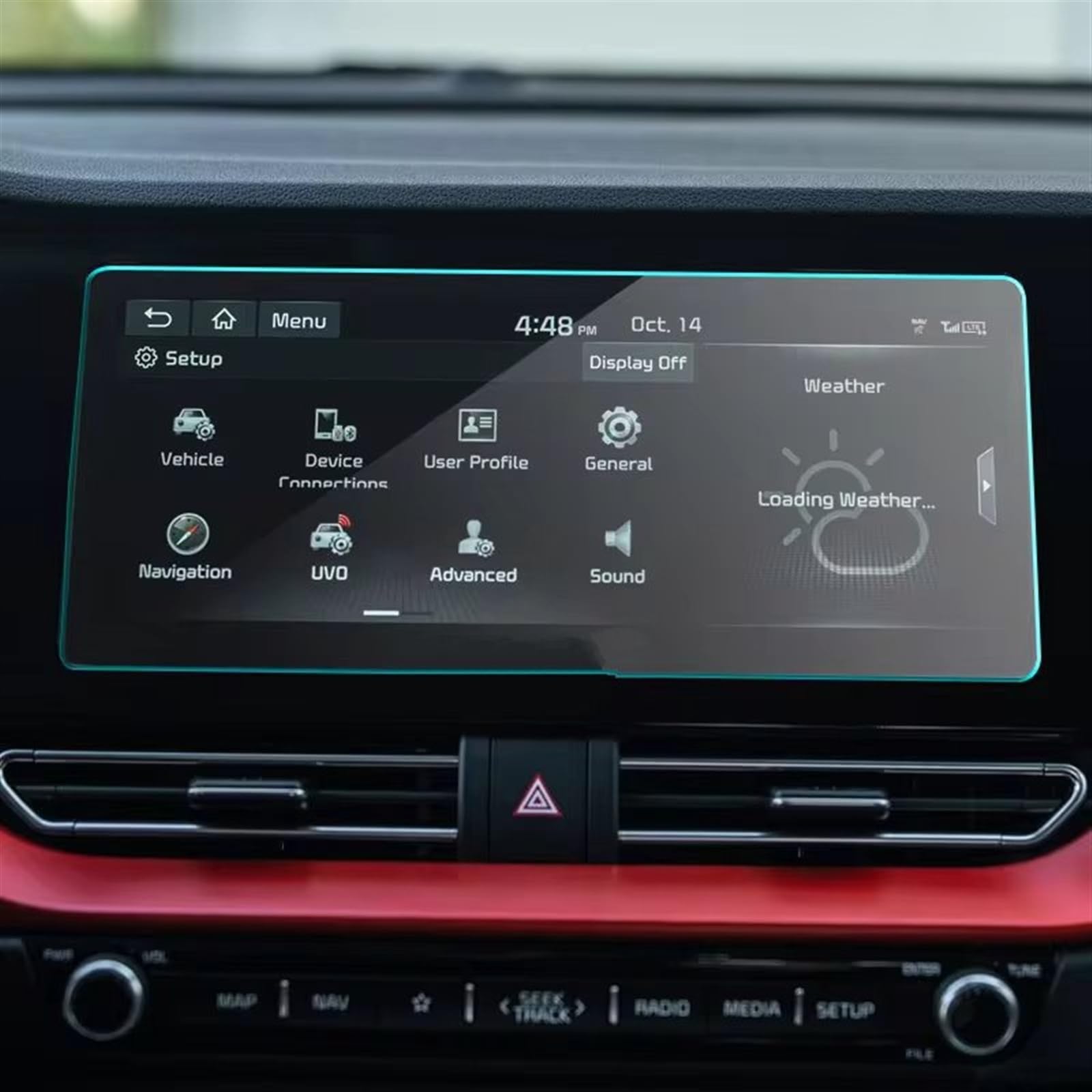 GPS Displayschutzfolie Für Kia Für NIRO 2020 2021 10,25 Zoll Auto GPS-Navigation Gehärtetem Glas Bildschirm Stahl Schutzfolie Navigation Schutzfolie von ZhanNuoBHd