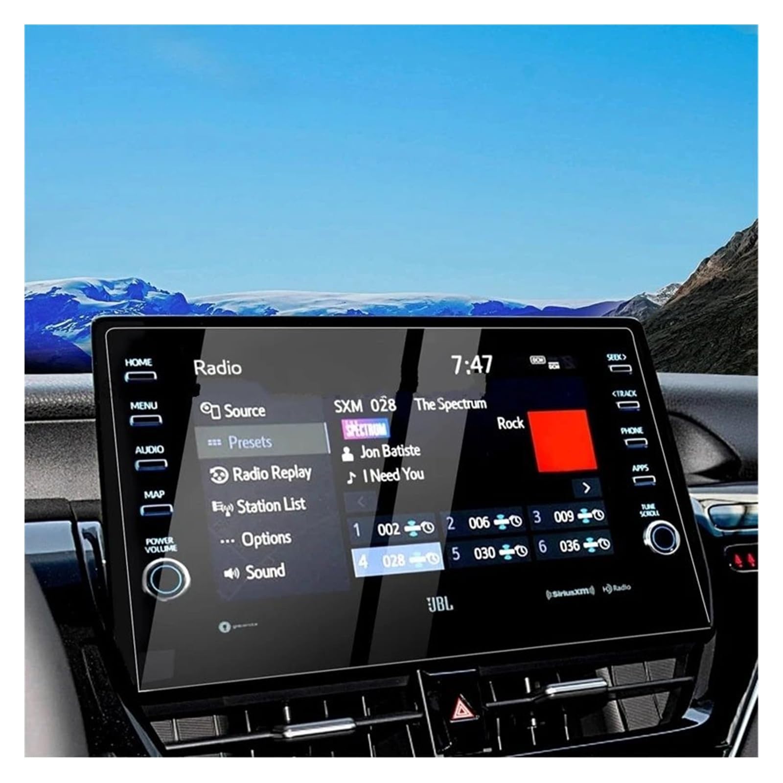 GPS Displayschutzfolie Für Toyota Für Camry 2021 2022 2023 Auto 9 Zoll Autoradio GPS Navigation Innenraum Displayschutzfolie Aus Gehärtetem Glas Navigation Schutzfolie von ZhanNuoBHd