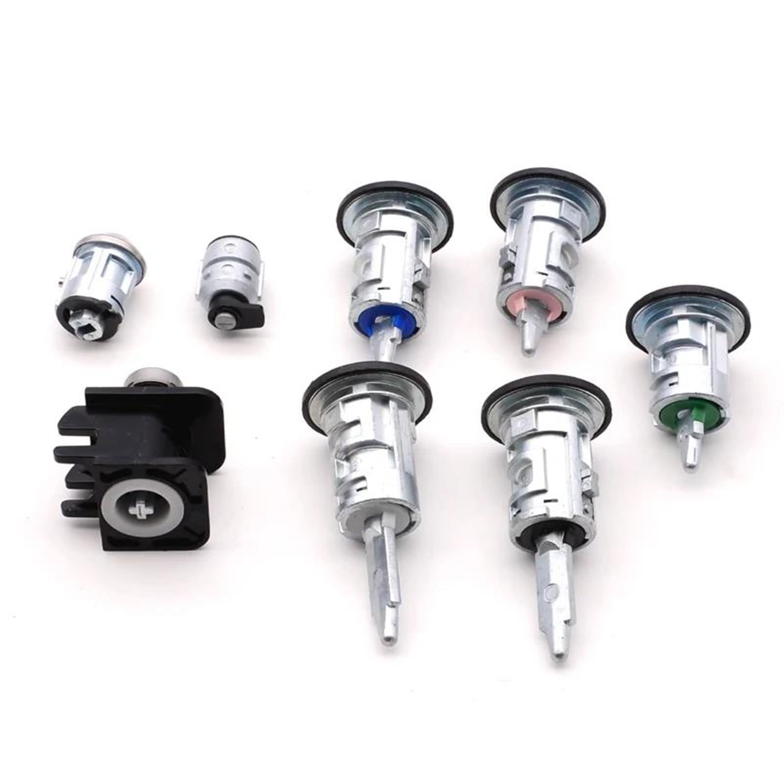 Kofferraumschloss Für Ford Für Transit Für Connect 2002-2013 Full Lock Set Auto Zündung Schalter Links Rechts Türschloss Stamm Schloss 2T1AV22050AD Heckklappenschloss von ZhanNuoBHd