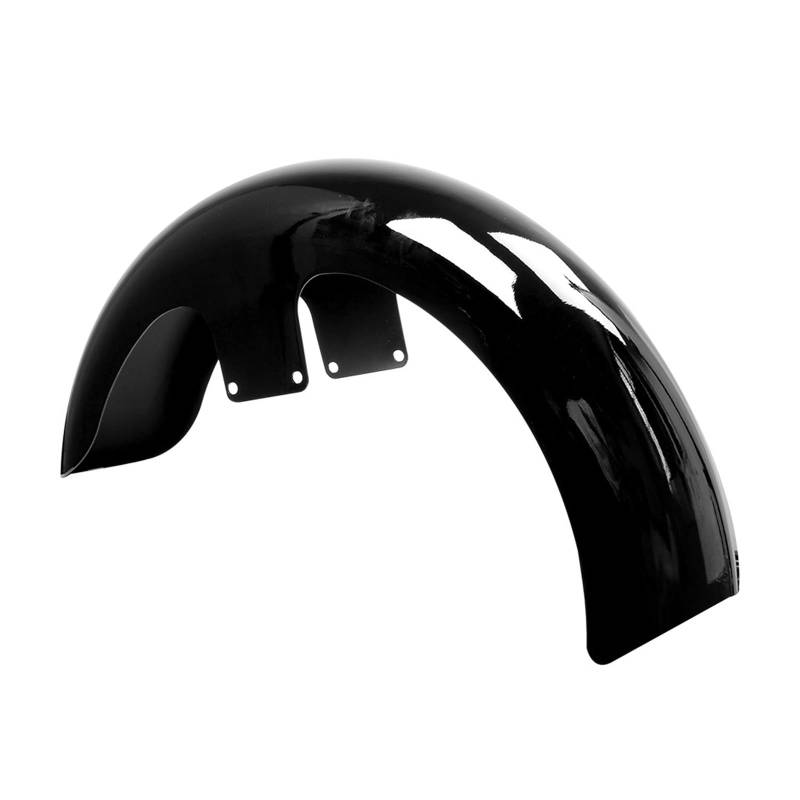 ZhanNuoBHd Motorrad Schutzblech Motorrad-Frontfender-Wrap-Rad 19"" Farbe Vivid Black Touring CVO Road King Street Electra Glide FLHTCU Für Ultra Classic Schutzblechverlängerung von ZhanNuoBHd