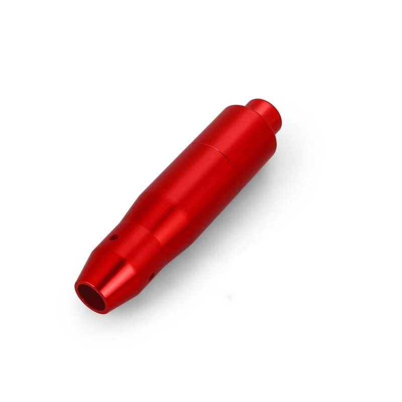 Schaltknauf Aluminium Automatik Stick Schaltknauf Für Automatikgetriebe Mit Druckknopf Für Herunterdrücken Schaltknauf(Red) von ZhanNuoBHd