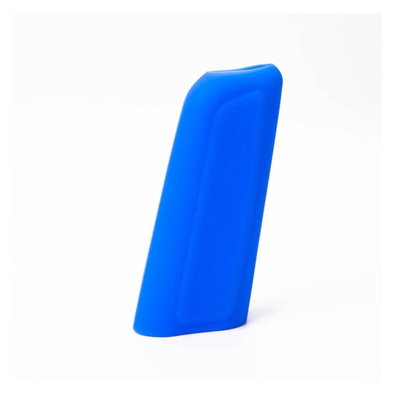 Schaltknauf Silikon-Schaltknauf-Abdeckung Für Die Handbremse Rutschfester Griff Schutzhülle Für Autos Schalthebelmanschetten Auto-Innenausstattung Schaltknauf(Blue Handle Cover) von ZhanNuoBHd