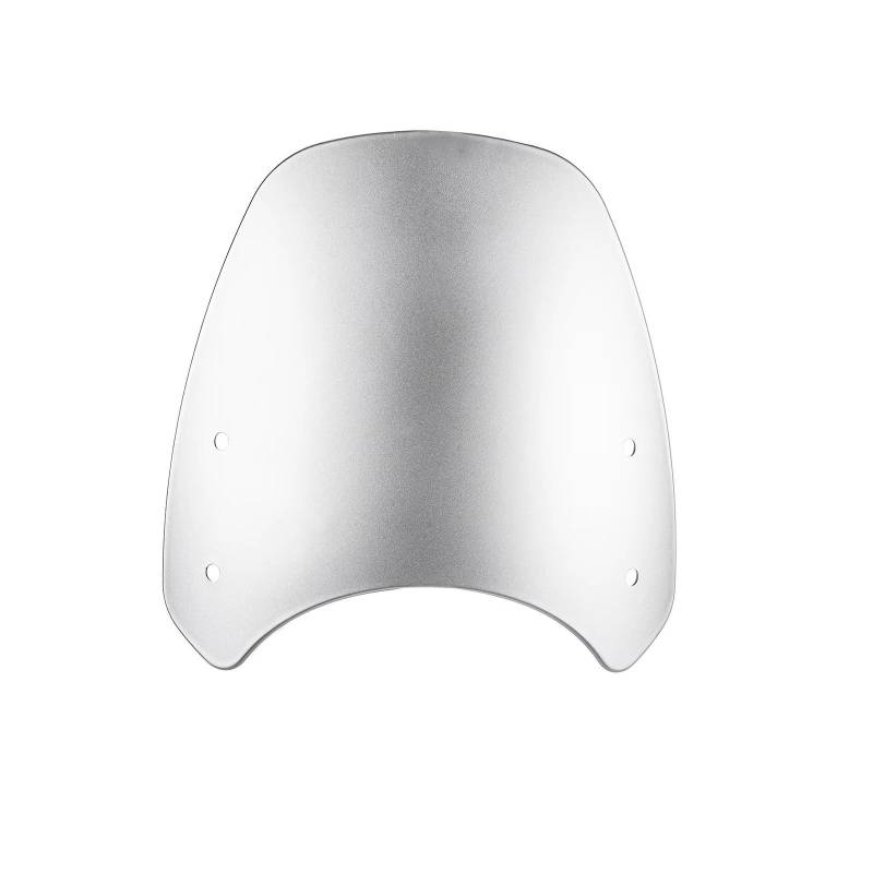 Windschild Motorrad Windschutzscheibe Windschutz Visier Windschutz Deflektor Für Straße Für Twin 900 2019 2020 2022 Fliegengitter Zugriffs Motorrad Windschild(Silver) von ZhanNuoBHd