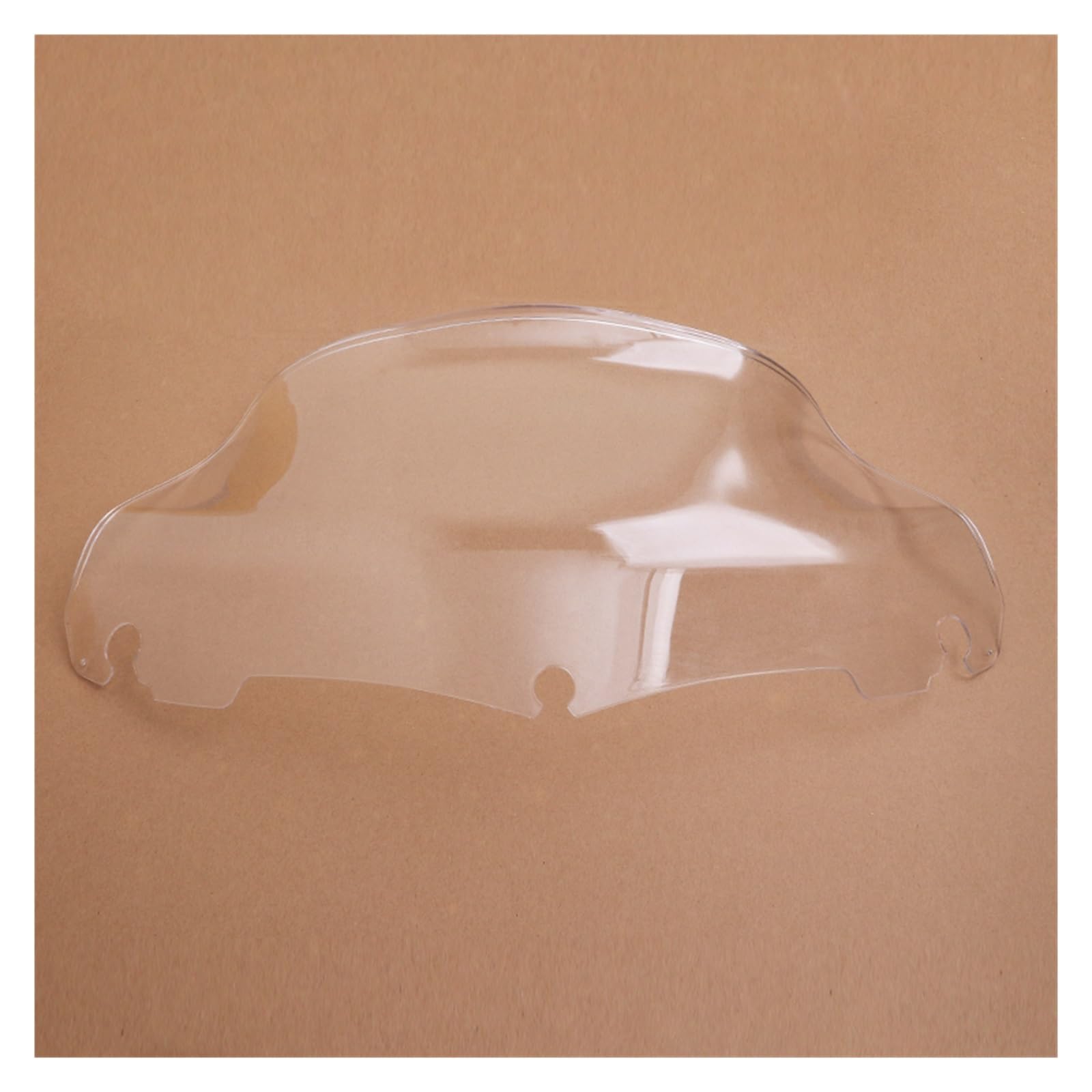 Windschild Spoiler 9 "Windschutzscheibe Windschutzscheibe Motorrad Double Bubble Windschutz Für Electra Für Straße Für Glide Für Touring Für Fahrrad 1996-2013 windabweiser Motorrad(Clear) von ZhanNuoBHd