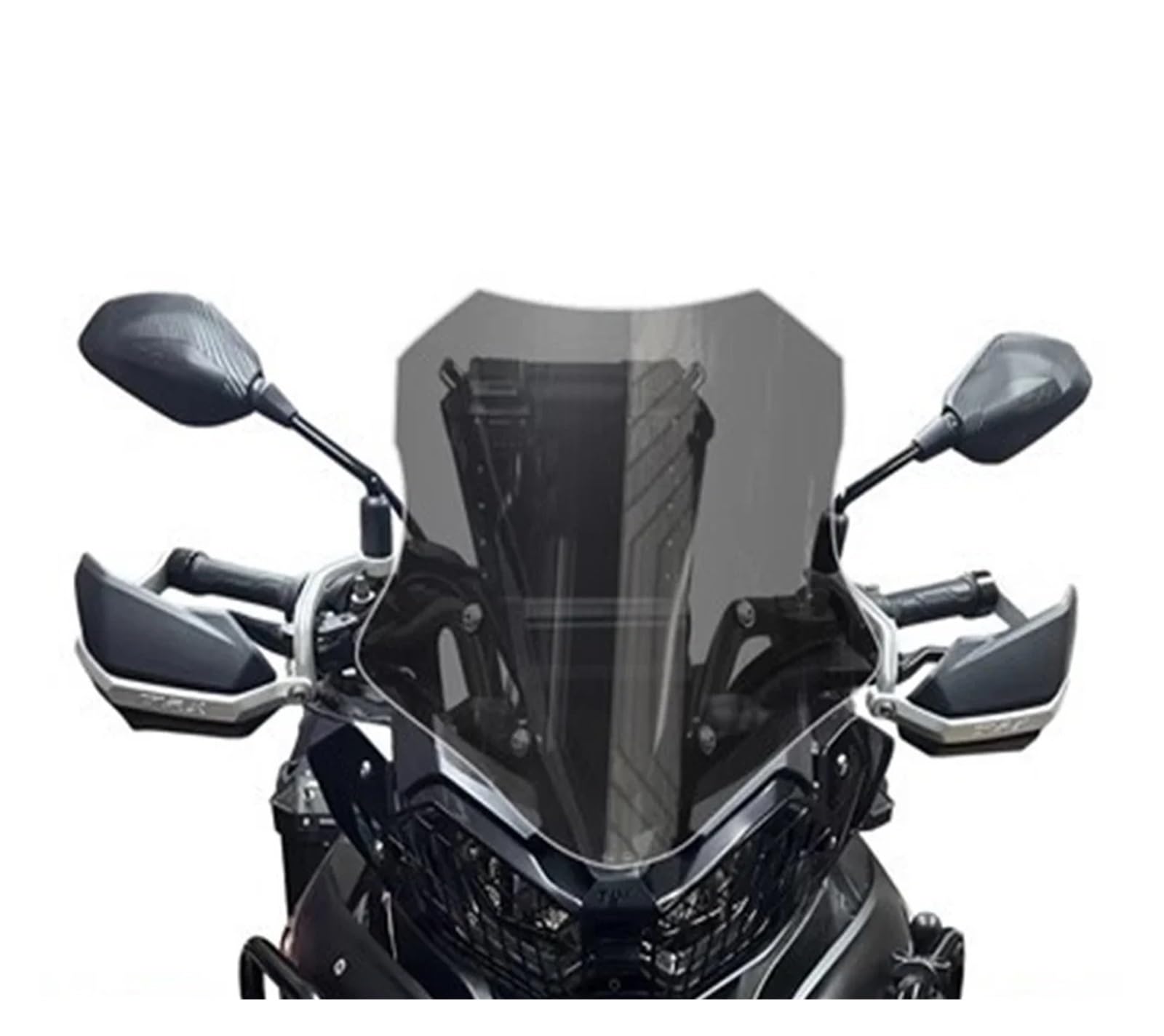 Windschild Spoiler Für Benelli Für TRK702 Für 702x Motorrad Windschutzscheibe Geändert Windschutzscheibe Geändert Vorne Windschutzscheibe windabweiser Motorrad(46cm Grey) von ZhanNuoBHd