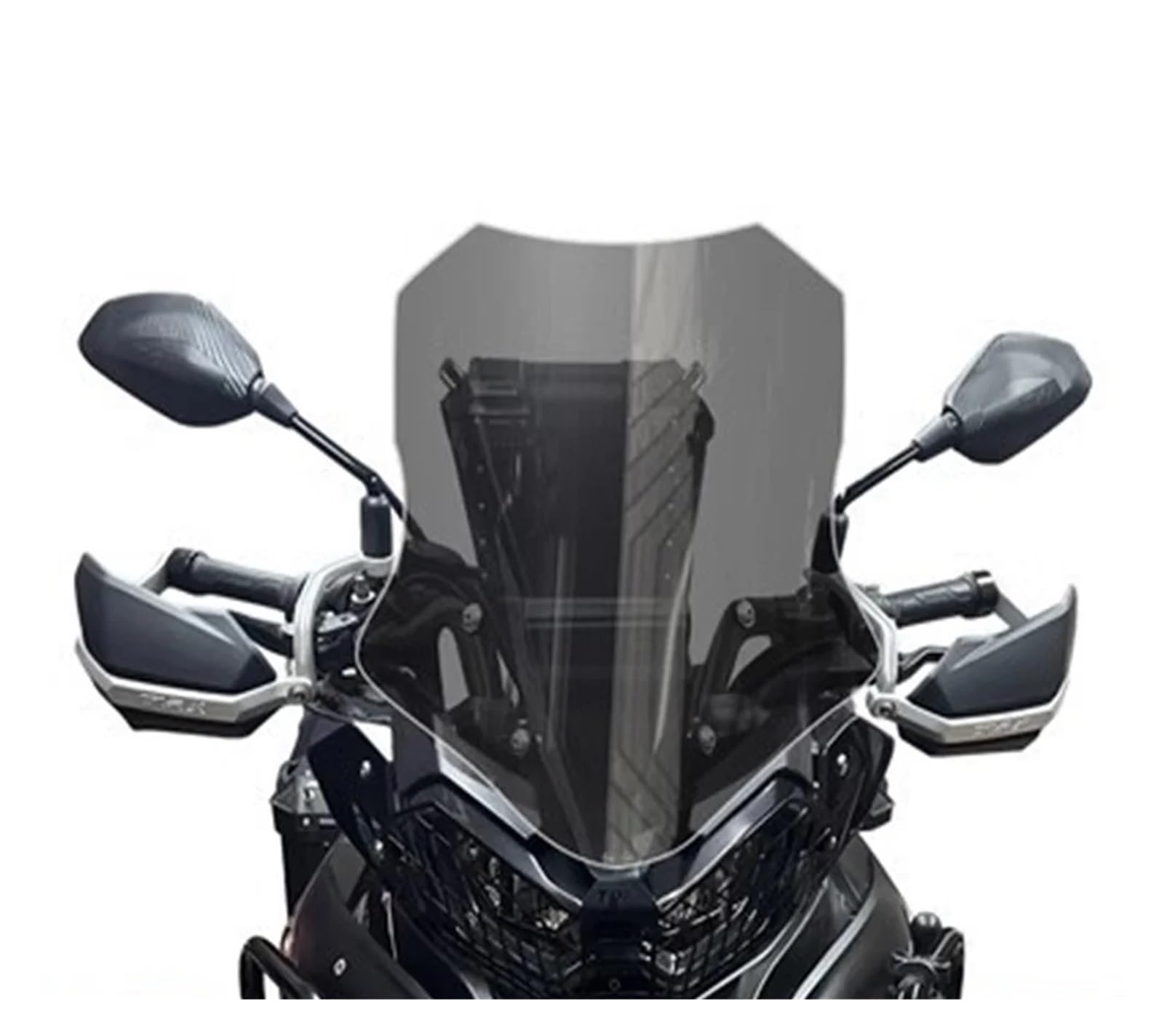 Windschild Spoiler Für Benelli Für TRK702 Für 702x Motorrad Windschutzscheibe Geändert Windschutzscheibe Geändert Vorne Windschutzscheibe windabweiser Motorrad(51cm Grey) von ZhanNuoBHd