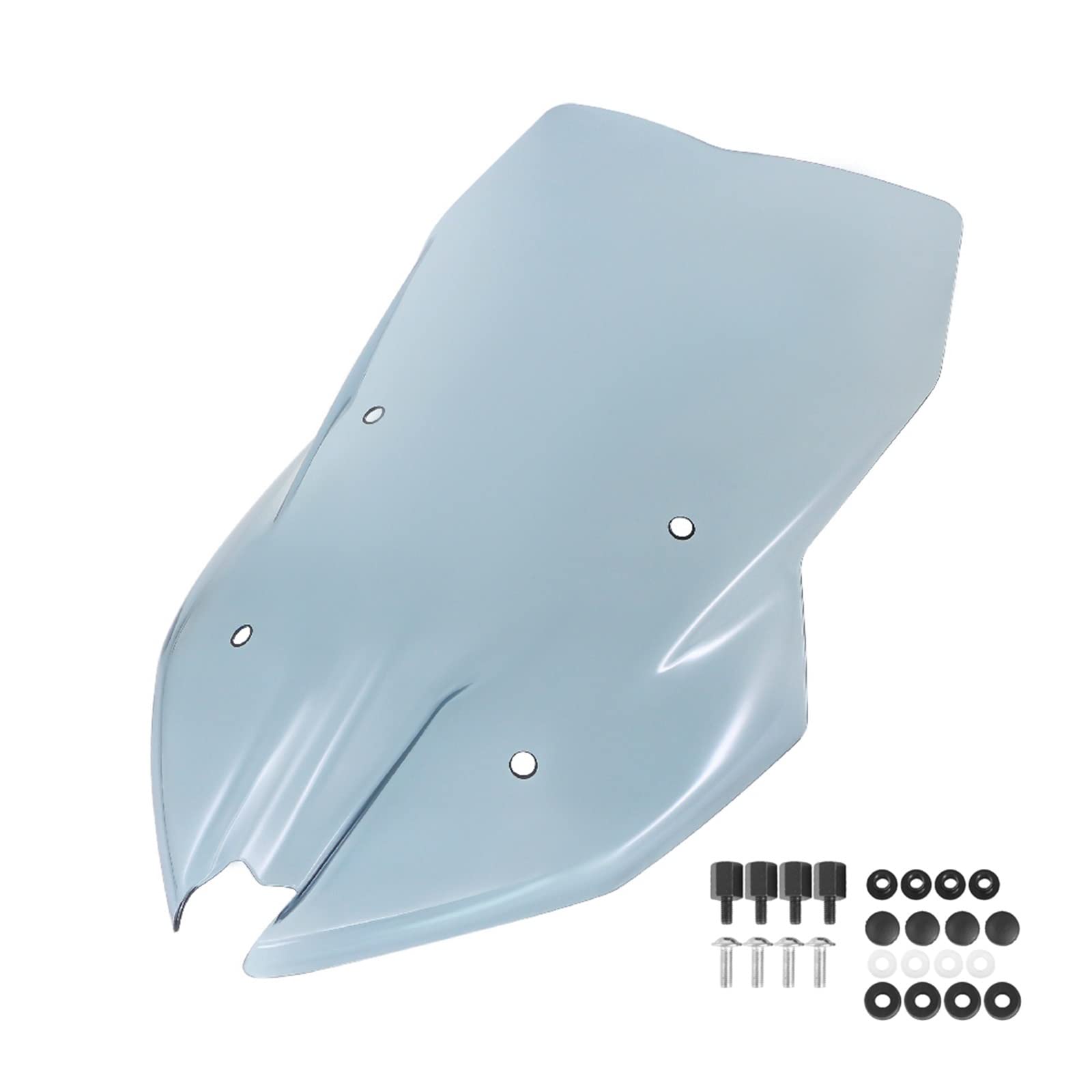 Windschild Spoiler Für F900XR 2020 2021 2022 2023 Motorrad Windschutzscheibe Windschutz Wind Schild Deflektor Schutz Bildschirm Visier Mit Schrauben windabweiser Motorrad(Smoke) von ZhanNuoBHd