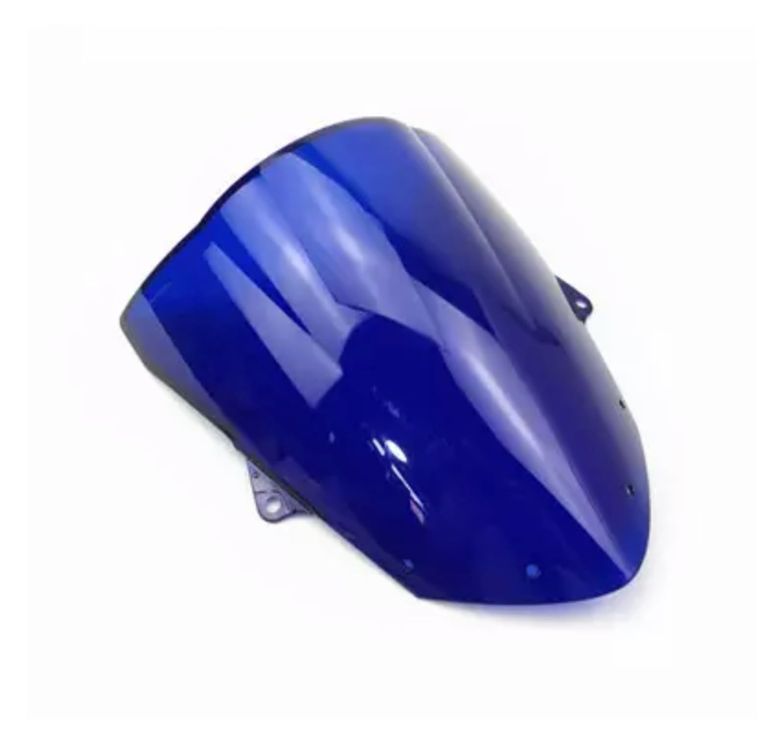 Windschild Spoiler Für Kawasaki Für ZX6R 2009-2023 Motorrad Windschutzscheibe Windschutz Schwarz windabweiser Motorrad(Blue) von ZhanNuoBHd