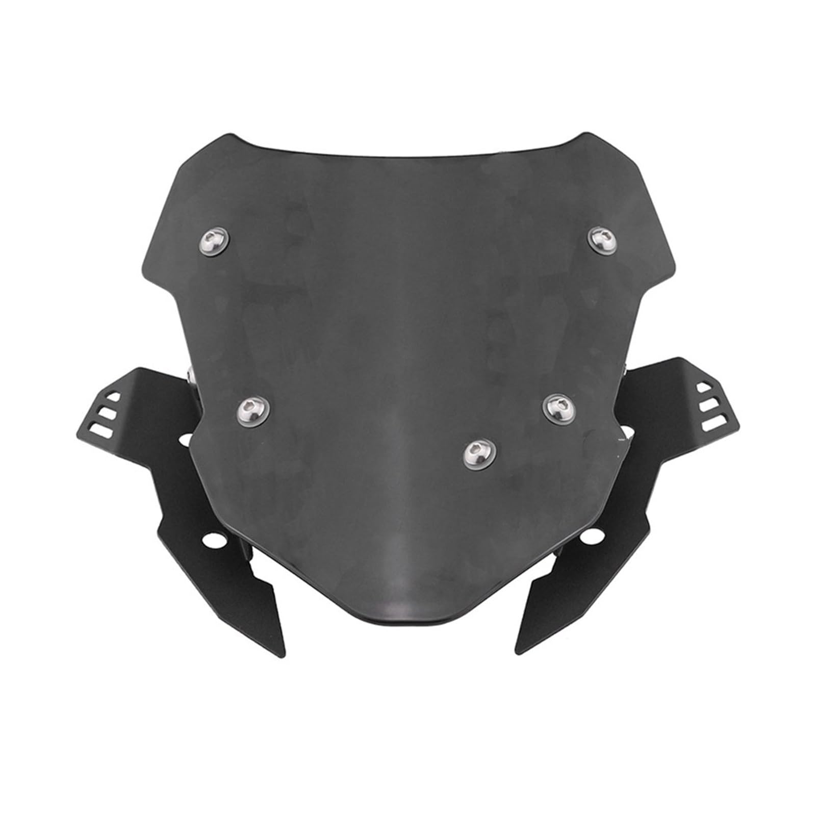 Windschild Spoiler Für MT15 Für MT125 2019 2020 2021 2022 Motorrad Zubehör Windschutzscheibe Windschutz Acryl Deflektor Kit windabweiser Motorrad(Black) von ZhanNuoBHd