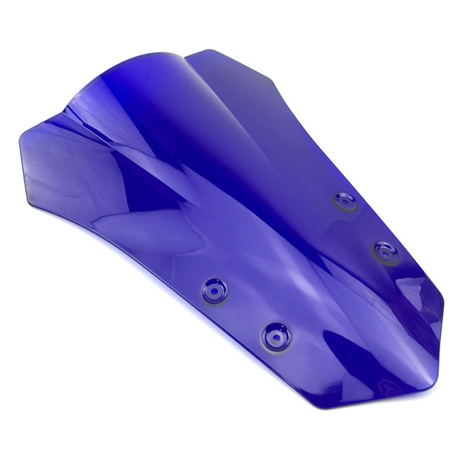 Windschild Spoiler Motorrad Double Bubble Windschutzscheibe Windschutz Bildschirm Für FJ09 Für MT09 Für Tracer 900 2015 2016 2017 Rauch Schwarz windabweiser Motorrad(Blue) von ZhanNuoBHd