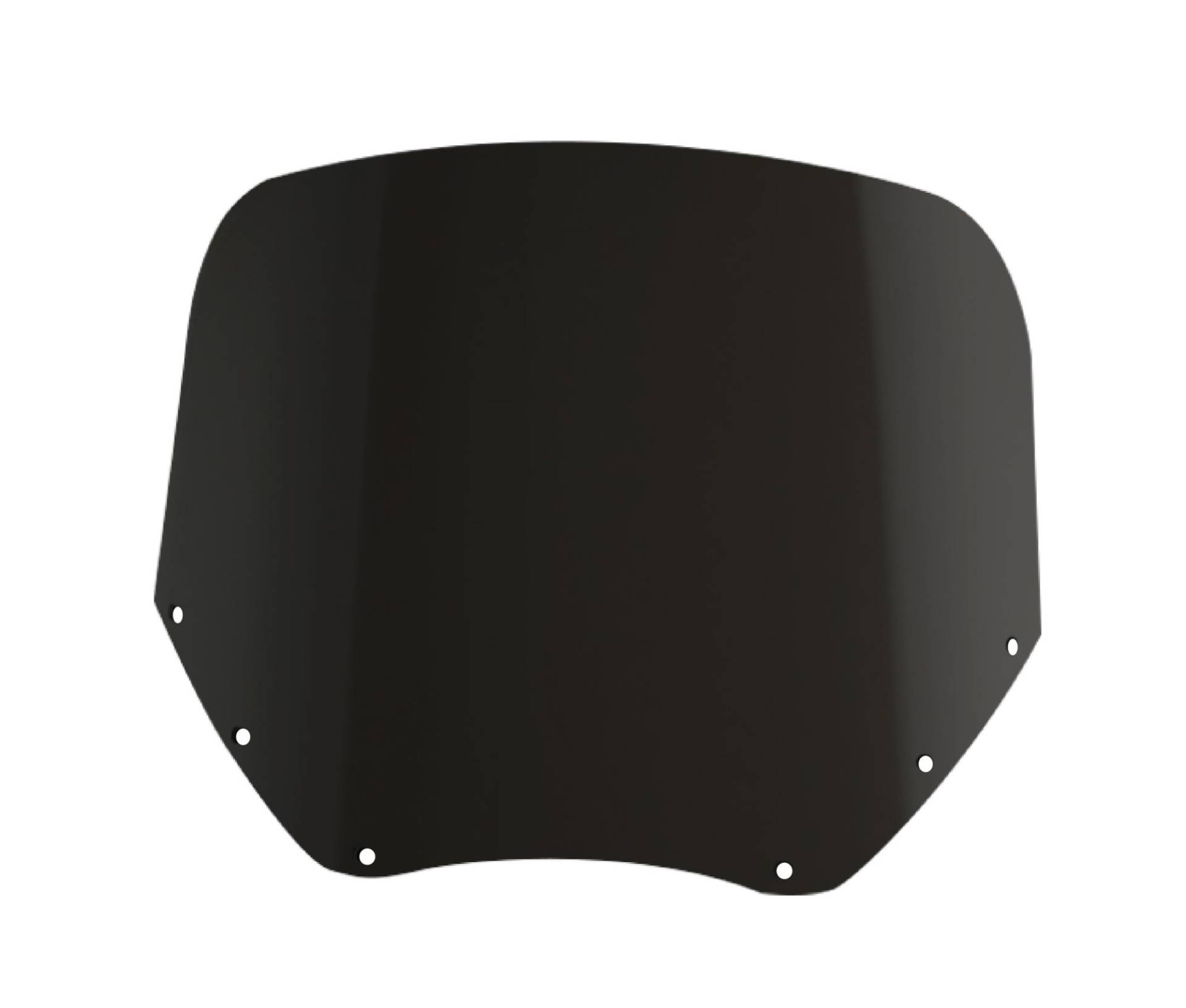 Windschild Spoiler Motorrad Windschutzscheibe Für Straße Für Krieger Für Verkleidung Für DYNA Für SOFTTAIL Für Street Für BOB Für Low Für Rider S windabweiser Motorrad(11inch Dark Smoke) von ZhanNuoBHd