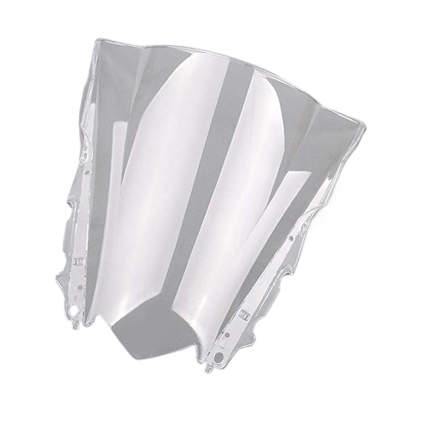 Windschild Spoiler Motorrad Windschutzscheibe Windschutzscheibe Double Bubble Für YZFR3 Für R25 2014 2015 2016 2017 2018 windabweiser Motorrad(Clear) von ZhanNuoBHd