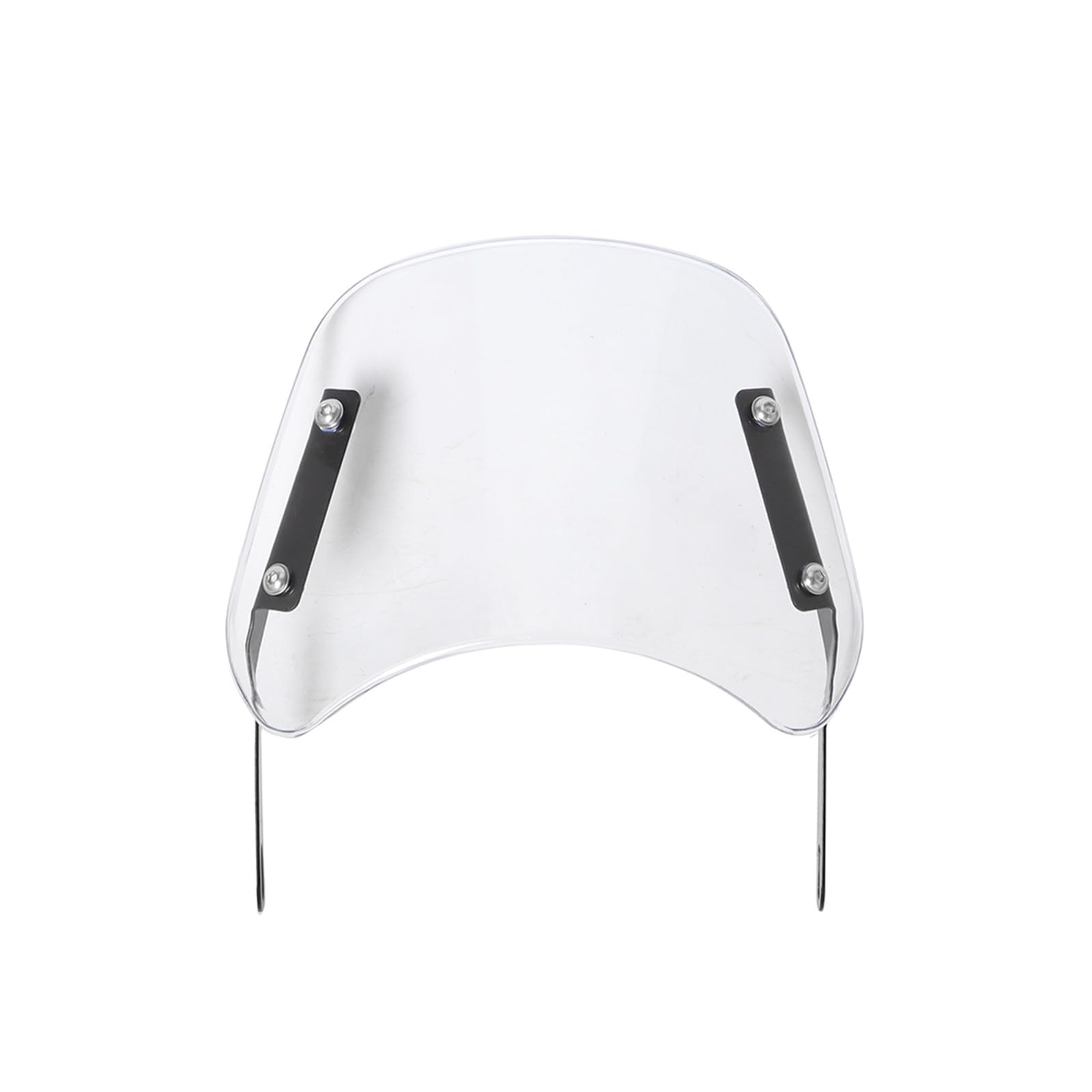 Windschild Spoiler Universal 8 Stile 6,5 "-9,45" Motorrad Scheinwerfer Windschutzscheibe Windabweiser Windschutzscheibe Universal Für Kawasaki windabweiser Motorrad(White B Style) von ZhanNuoBHd