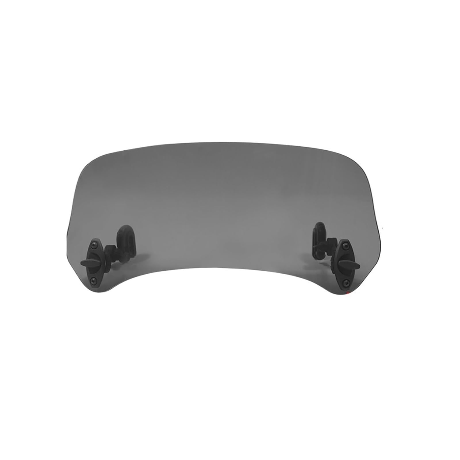 Windschild Spoiler Universeller Motorrad-Windschutzscheiben-Verlängerungs-Verstellbarer Spoiler-Klemm-Windschutzscheiben-Deflektor windabweiser Motorrad(HD Vision Smoke) von ZhanNuoBHd