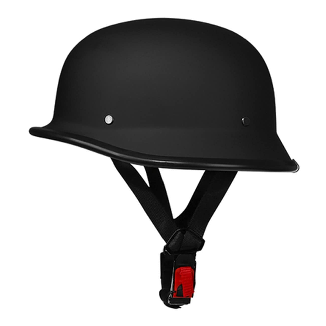 Halbschale Jet-Helm Brain-Cap ECE-Zulassung Adults Unisex Motorradhelm Offener Helm Mit Schnellverschluss Schnalle Retro Halbhelm Roller-Helm,Für Cruiser Scooter Moped 1,3XL von ZhangHai