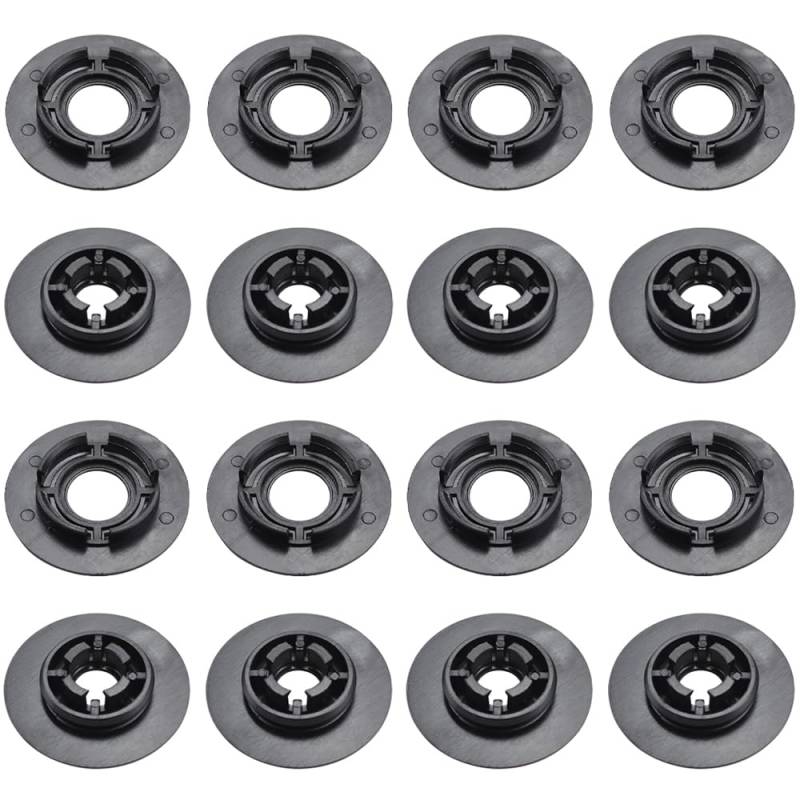 16 Stück Auto Fußmatten Clips Auto Teppich Matte Clips für Auto Teppich Pad Befestigung Schnalle Fußpolster Befestigung Schnalle von ZhanshuidefaQ