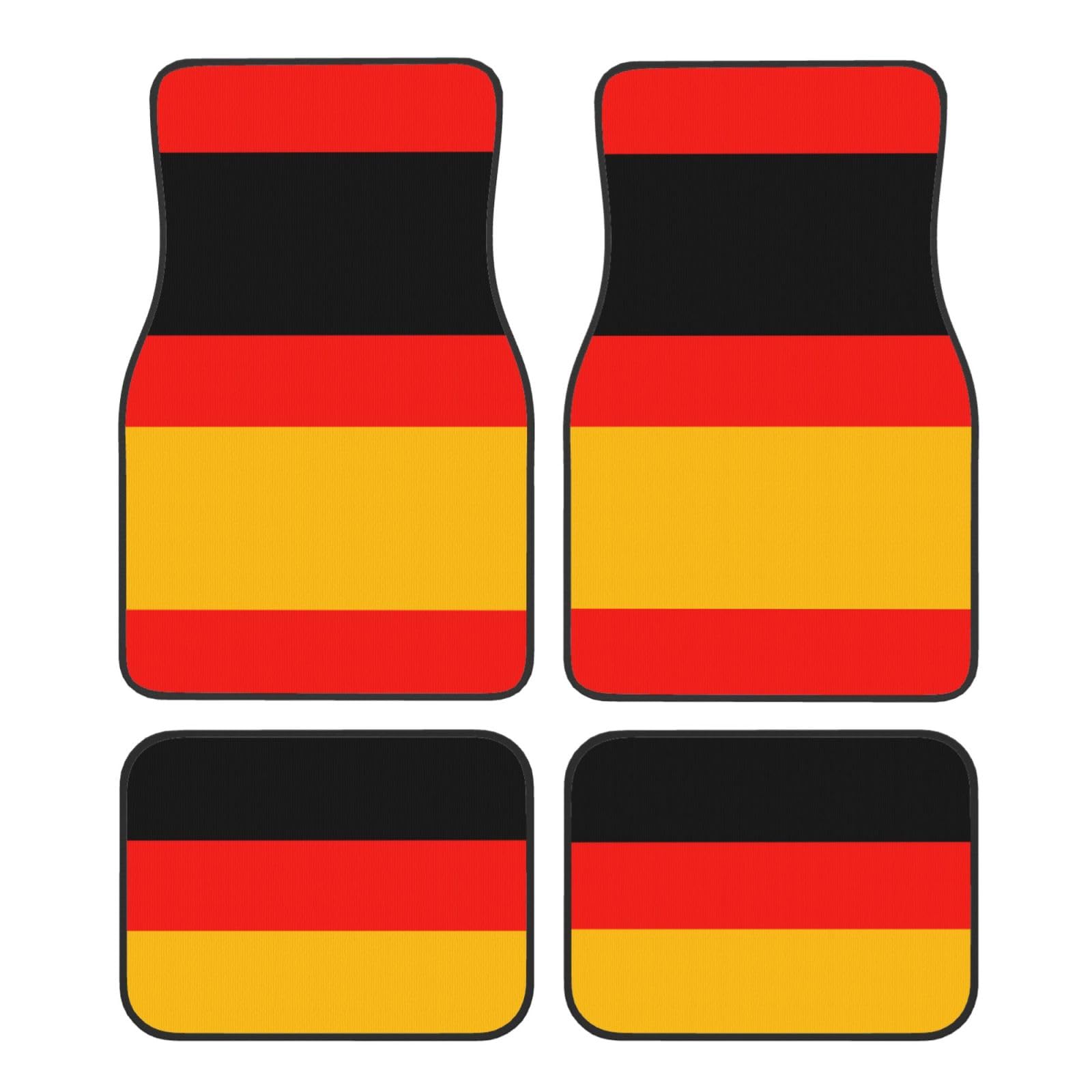 Deutschland Flagge Druck Auto Fussmatte Universal rutschfest Jet Waschbar Automatte von Zhengjia